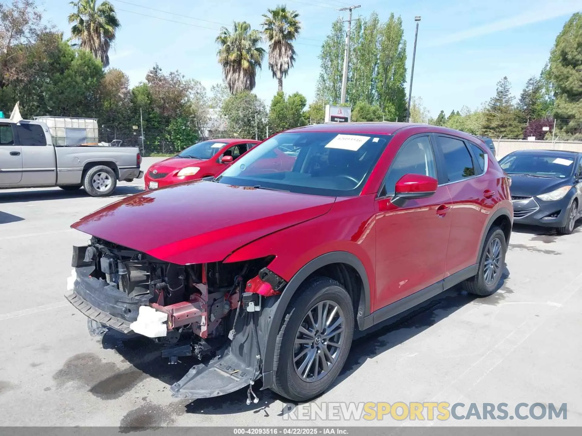 6 Photograph of a damaged car JM3KFBCM4M0449664 MAZDA CX-5 2021