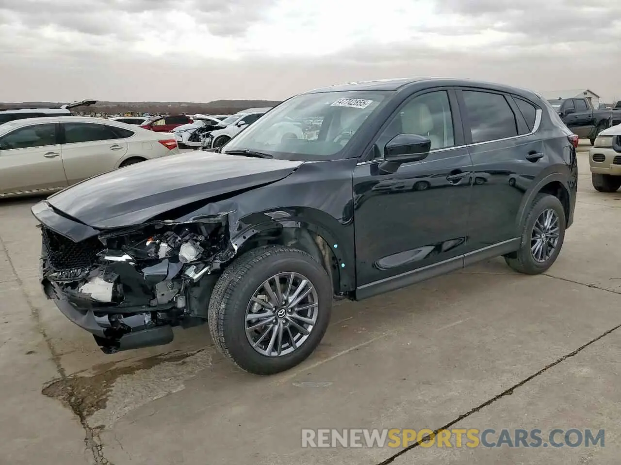 1 Photograph of a damaged car JM3KFBCM4M0496421 MAZDA CX-5 2021