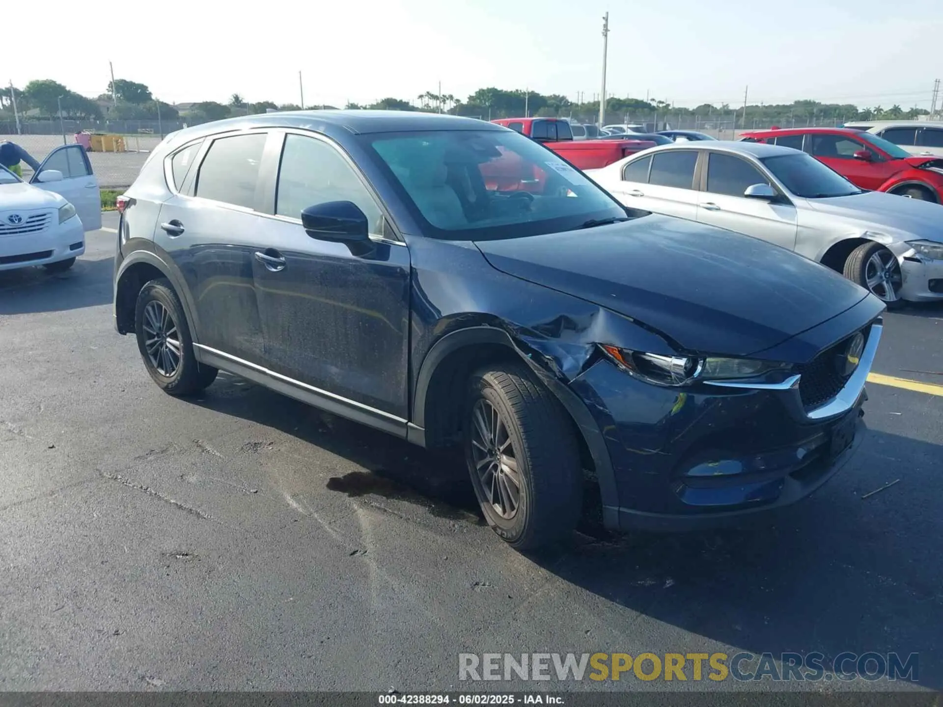 1 Photograph of a damaged car JM3KFBCM4M1386043 MAZDA CX-5 2021