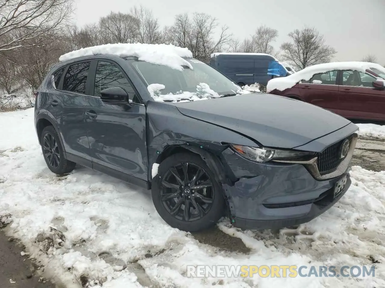 4 Photograph of a damaged car JM3KFBCM5M0319571 MAZDA CX-5 2021