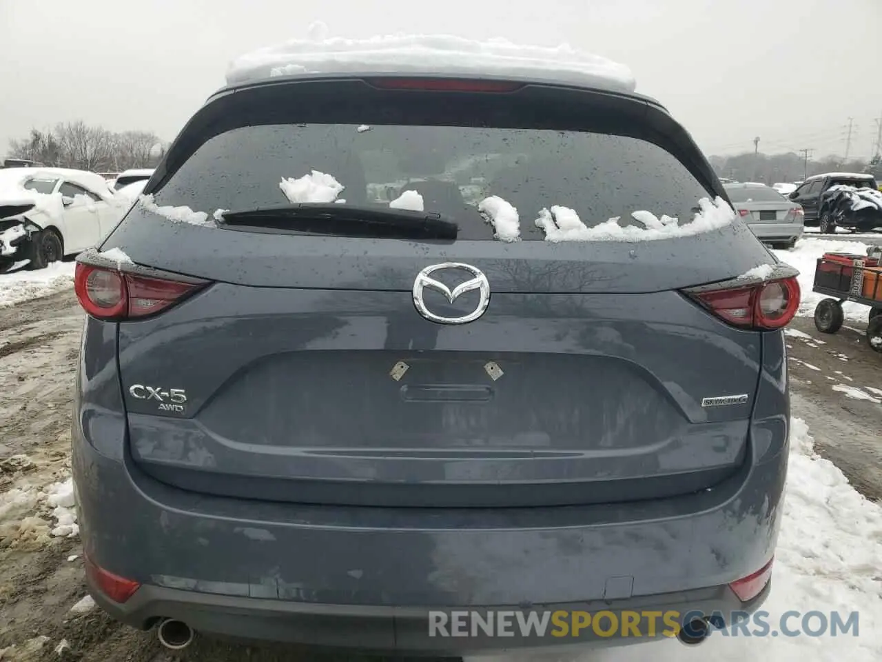 6 Photograph of a damaged car JM3KFBCM5M0319571 MAZDA CX-5 2021