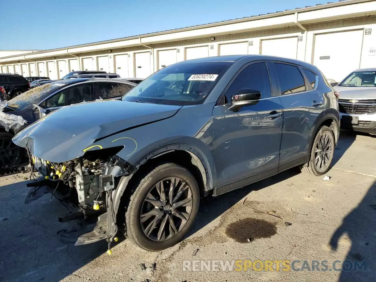 1 Photograph of a damaged car JM3KFBCM5M0396053 MAZDA CX-5 2021