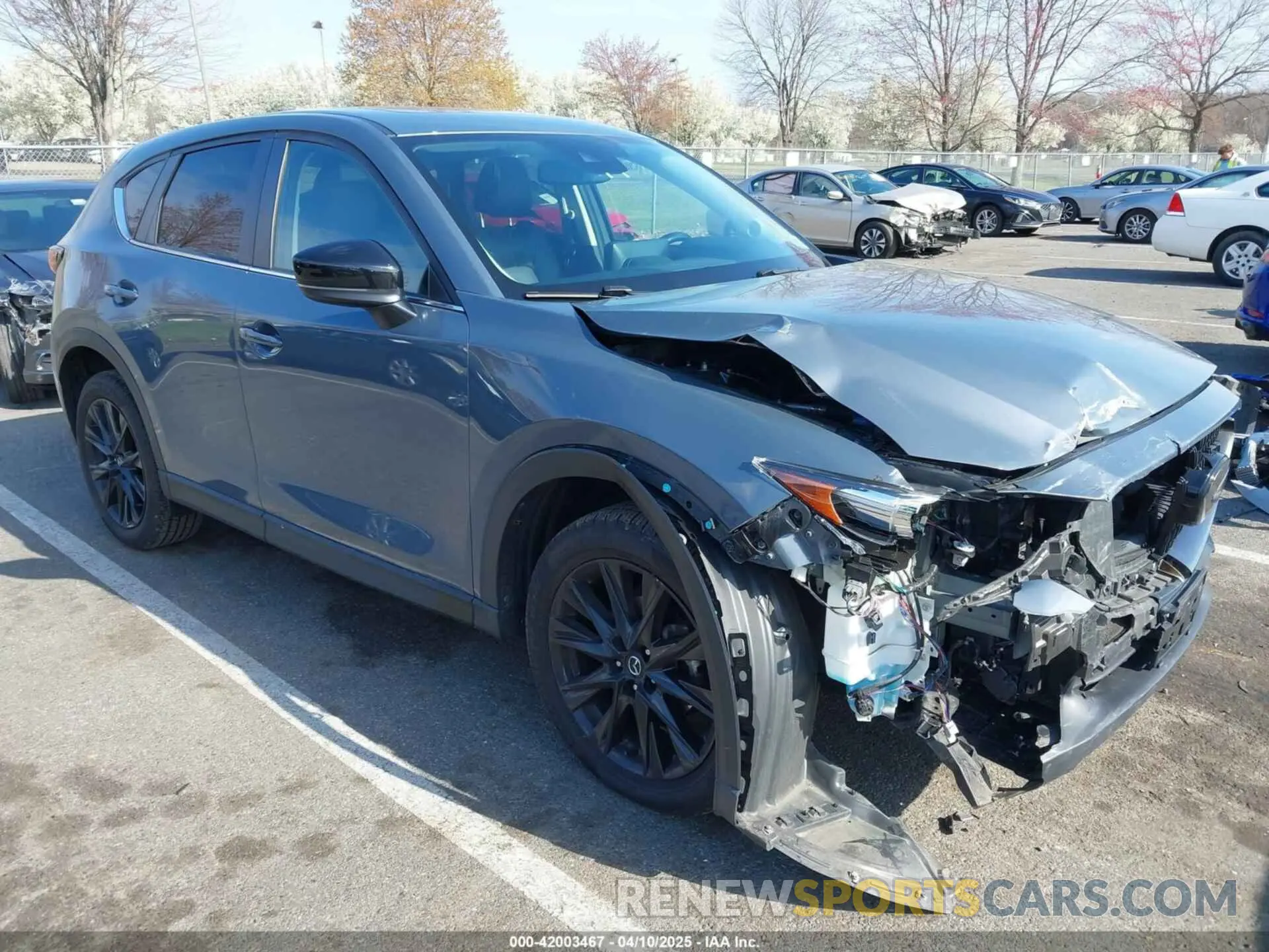 1 Photograph of a damaged car JM3KFBCM6M0336704 MAZDA CX-5 2021