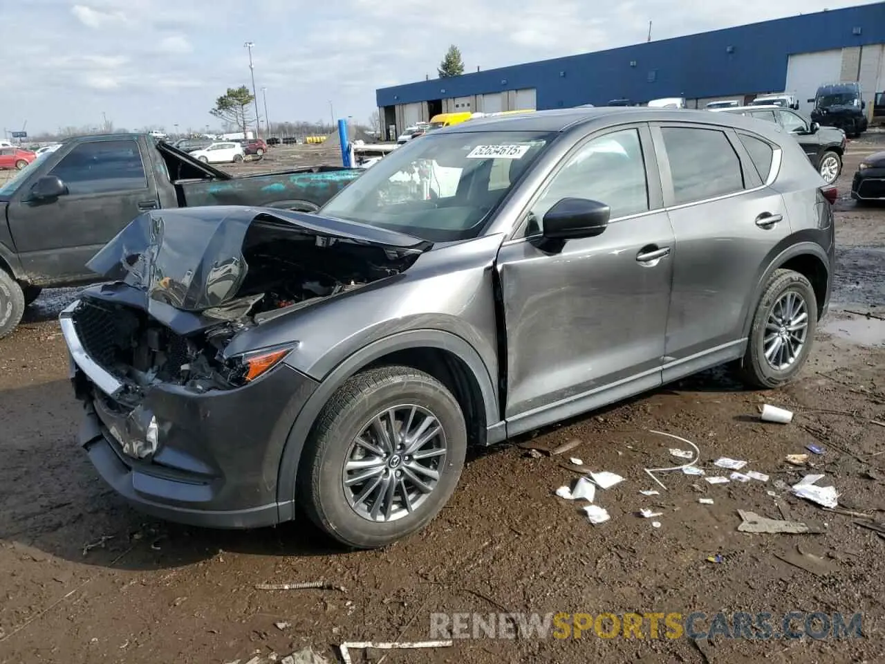 1 Фотография поврежденного автомобиля JM3KFBCM6M1343324 MAZDA CX-5 2021