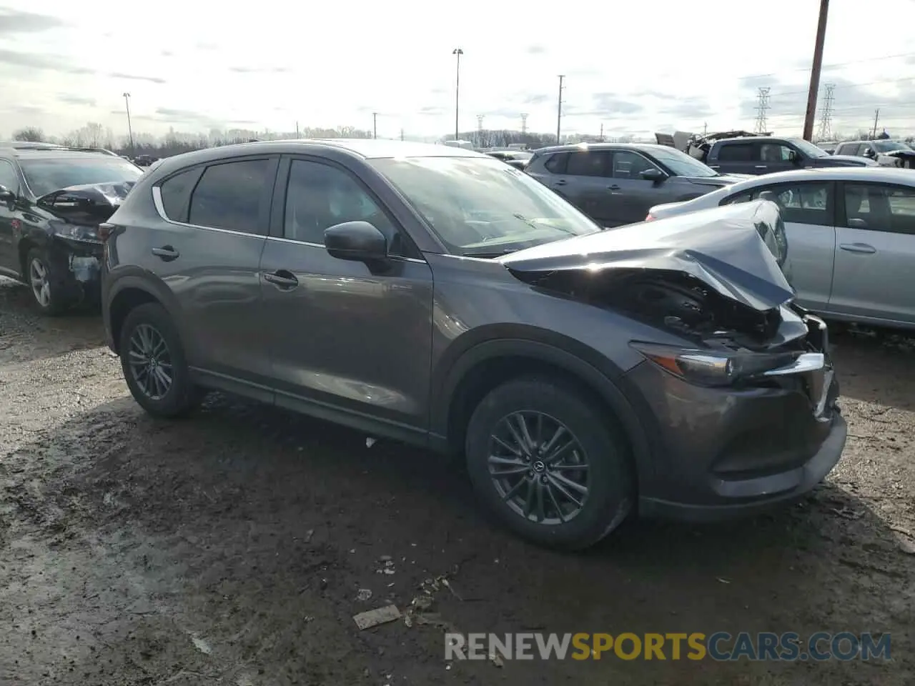 4 Фотография поврежденного автомобиля JM3KFBCM6M1343324 MAZDA CX-5 2021