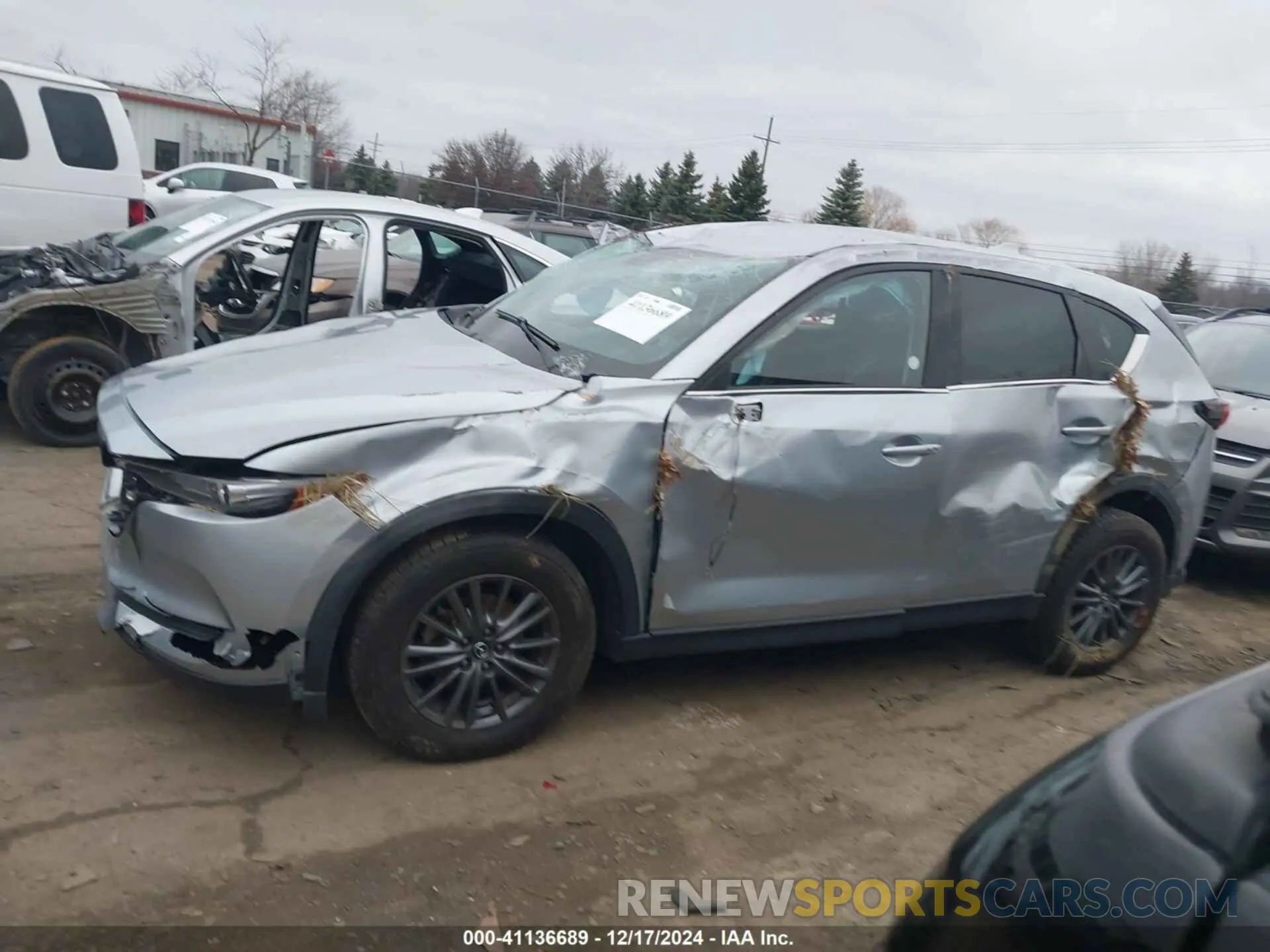 14 Фотография поврежденного автомобиля JM3KFBCM7M0356685 MAZDA CX-5 2021
