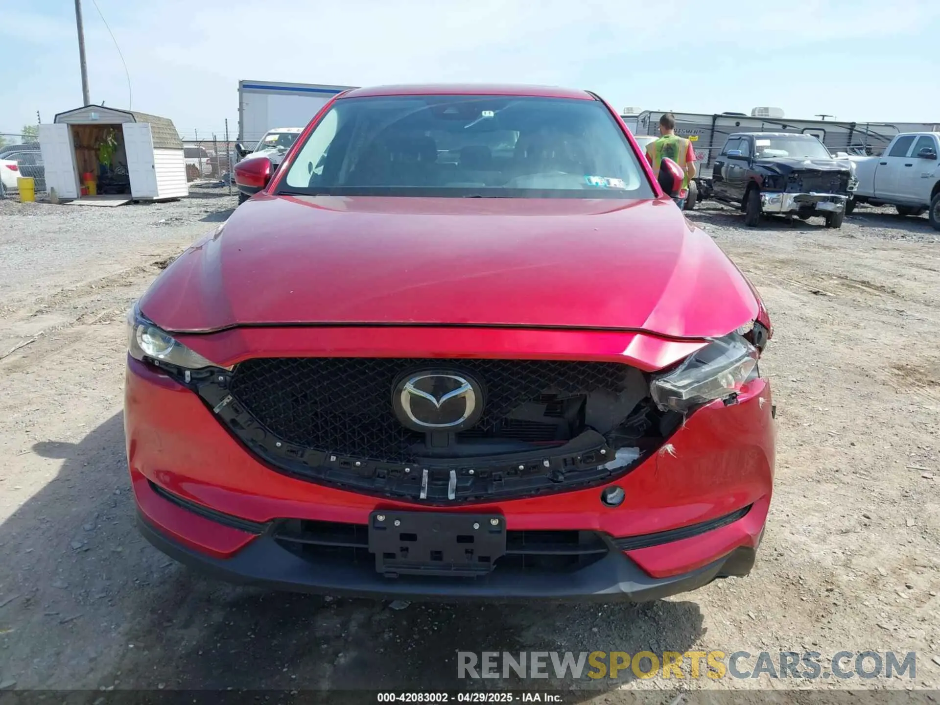 12 Photograph of a damaged car JM3KFBCM7M0438738 MAZDA CX-5 2021