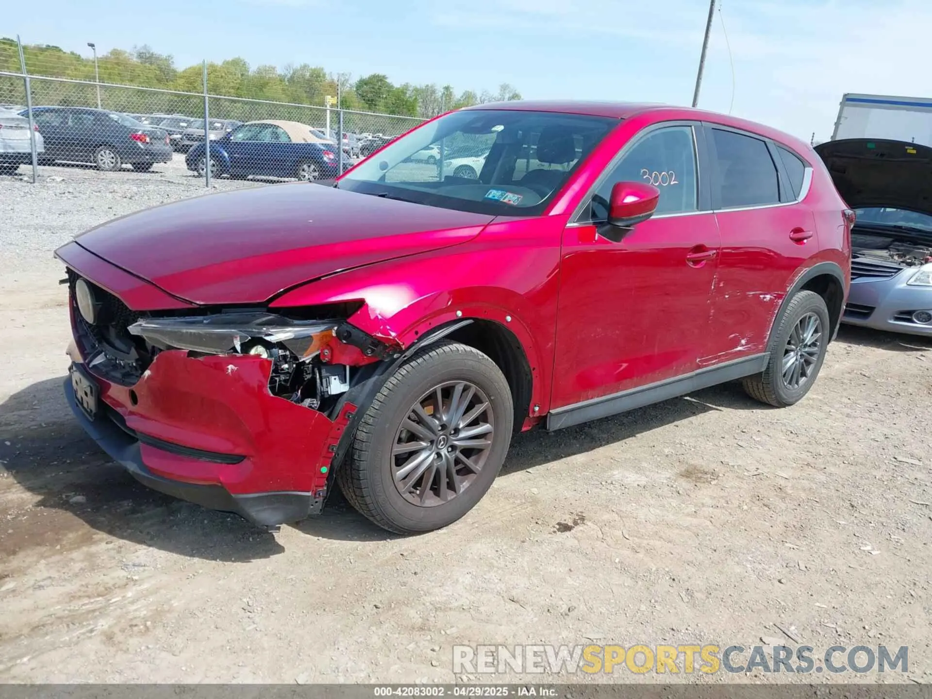 2 Photograph of a damaged car JM3KFBCM7M0438738 MAZDA CX-5 2021
