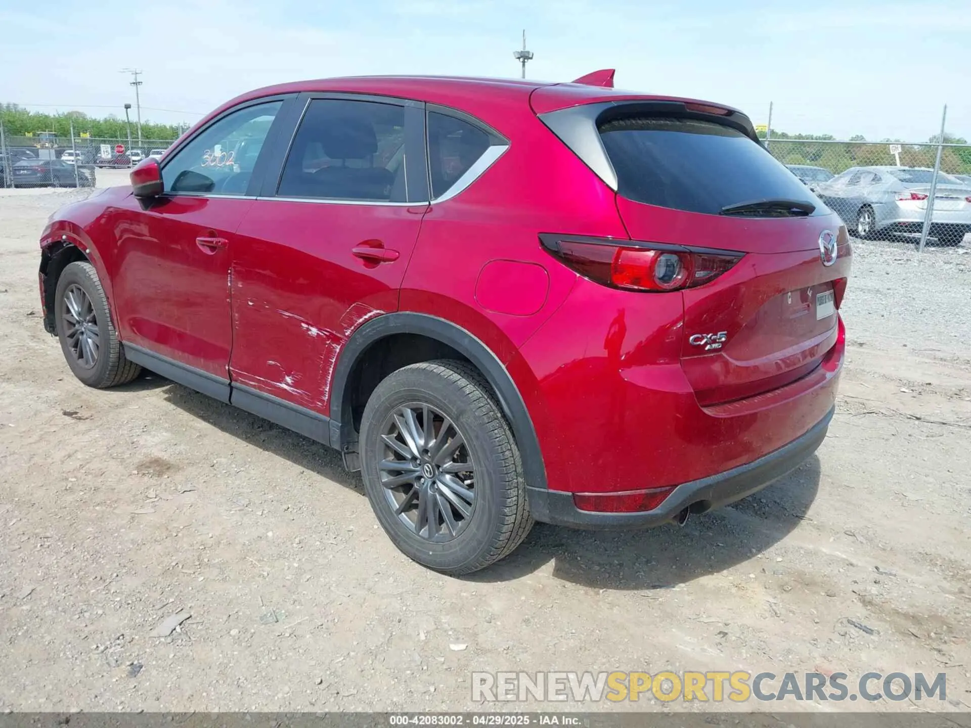 3 Photograph of a damaged car JM3KFBCM7M0438738 MAZDA CX-5 2021