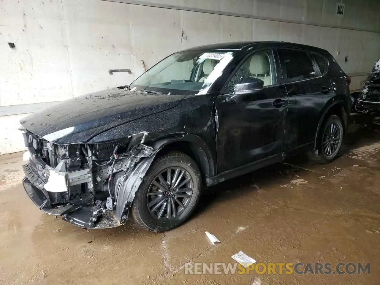 1 Photograph of a damaged car JM3KFBCM7M0481878 MAZDA CX-5 2021