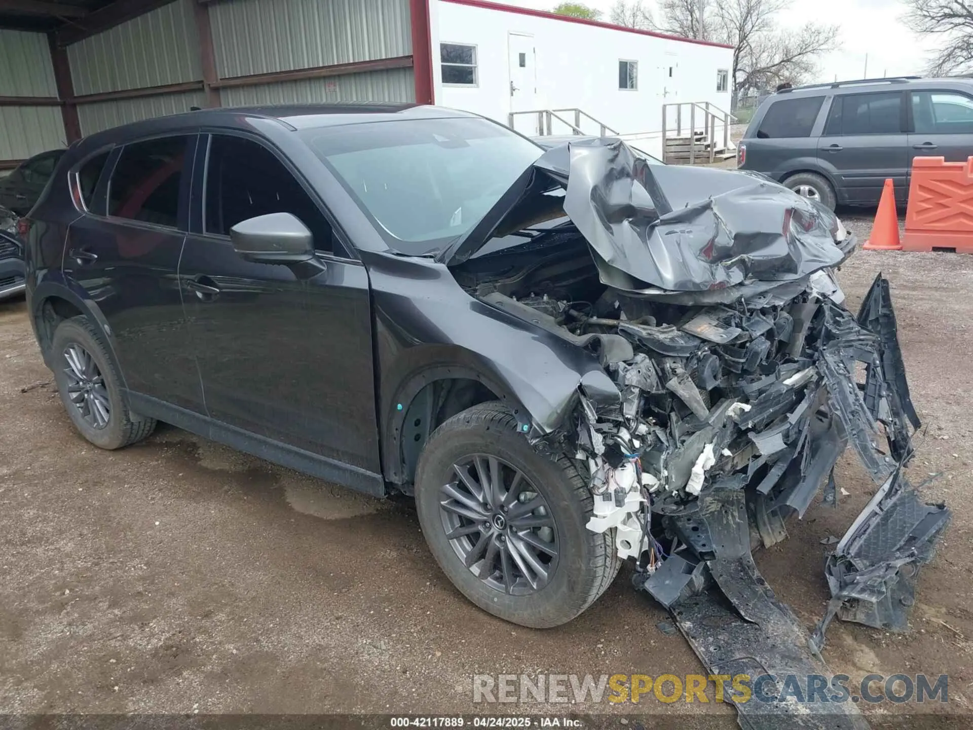 1 Фотография поврежденного автомобиля JM3KFBCM7M0483680 MAZDA CX-5 2021