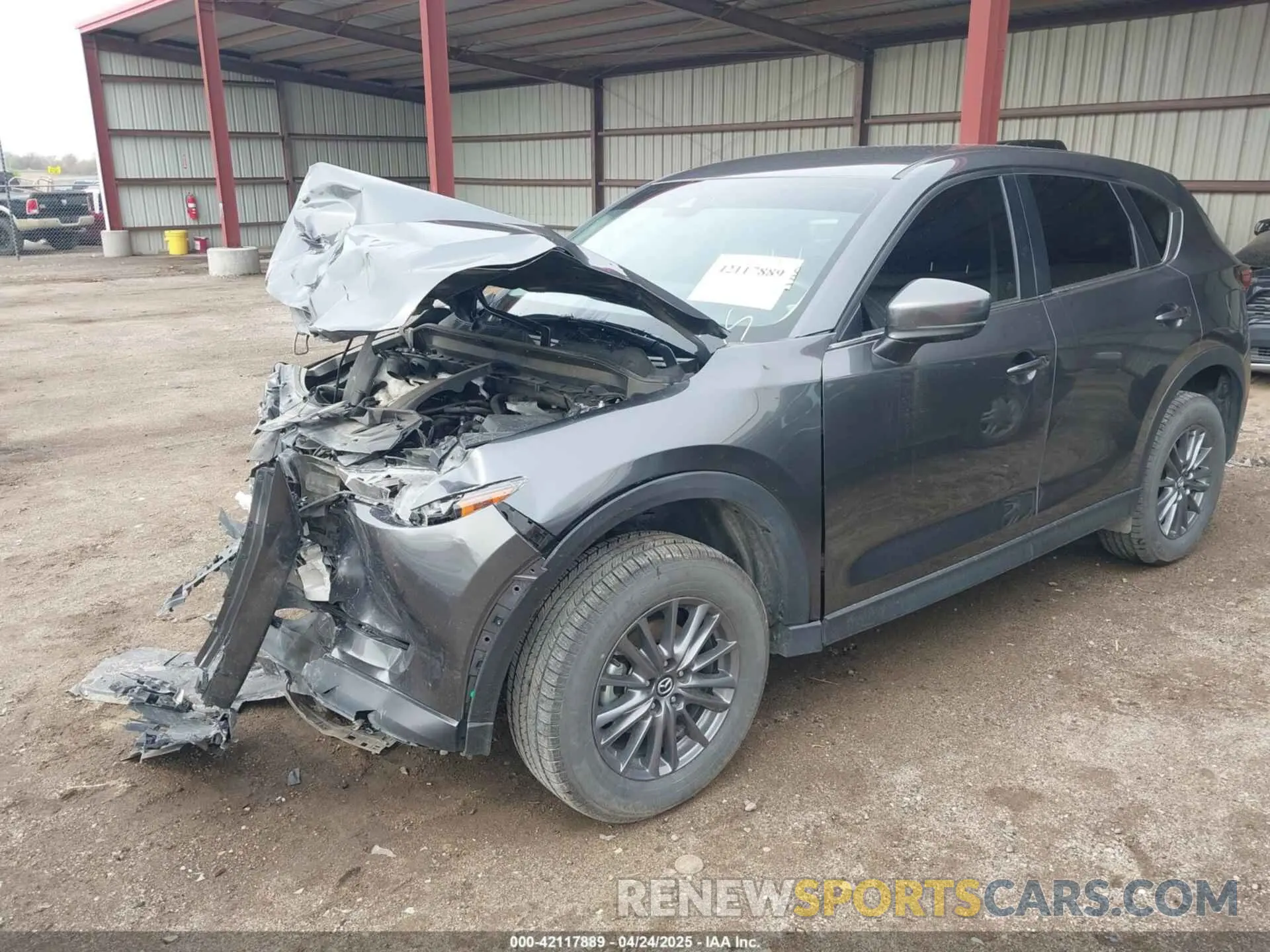 2 Фотография поврежденного автомобиля JM3KFBCM7M0483680 MAZDA CX-5 2021