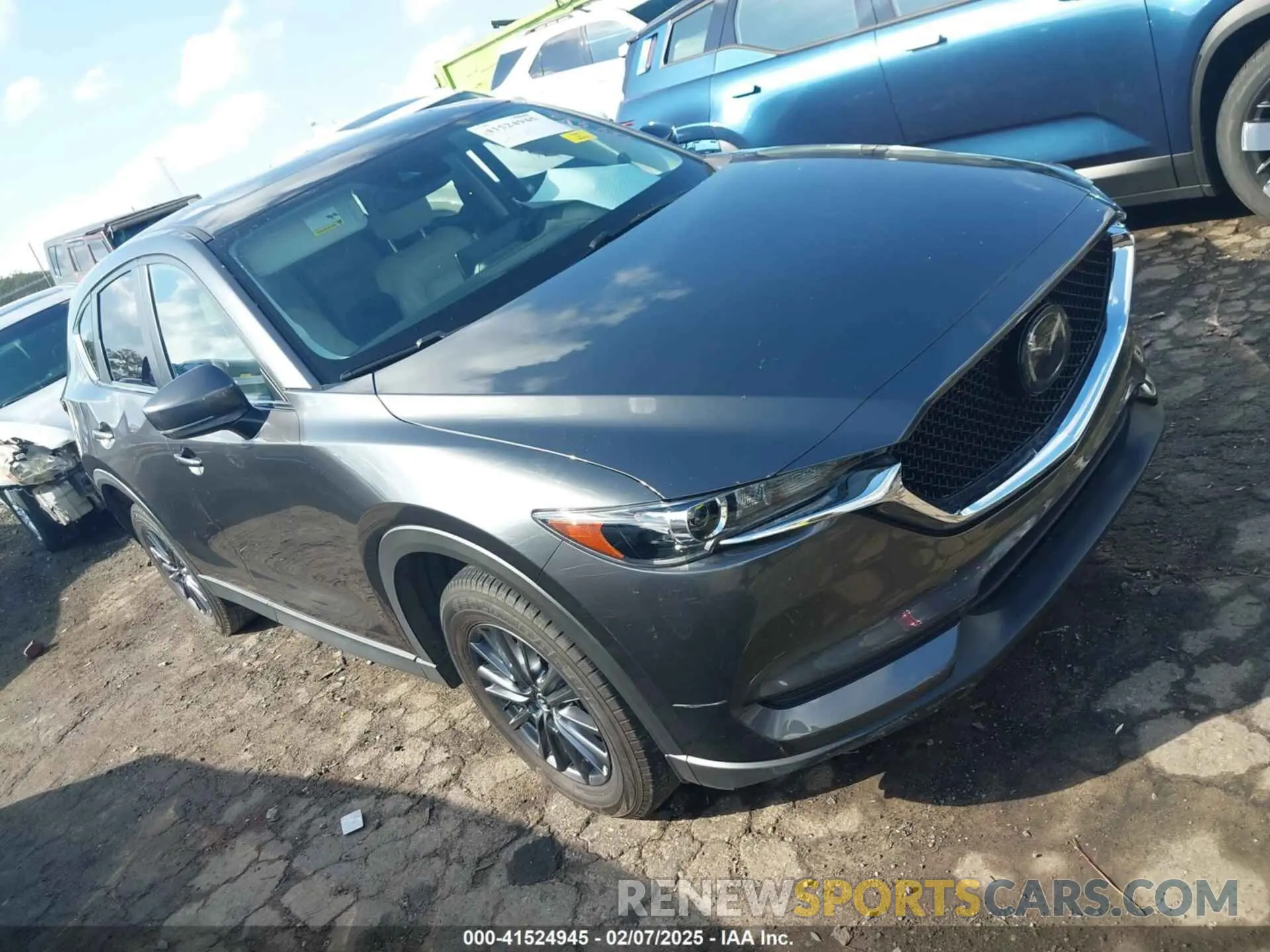 1 Photograph of a damaged car JM3KFBCM7M0484439 MAZDA CX-5 2021