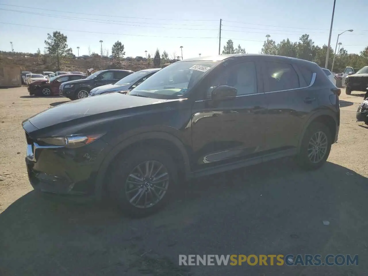 1 Фотография поврежденного автомобиля JM3KFBCM7M1351884 MAZDA CX-5 2021