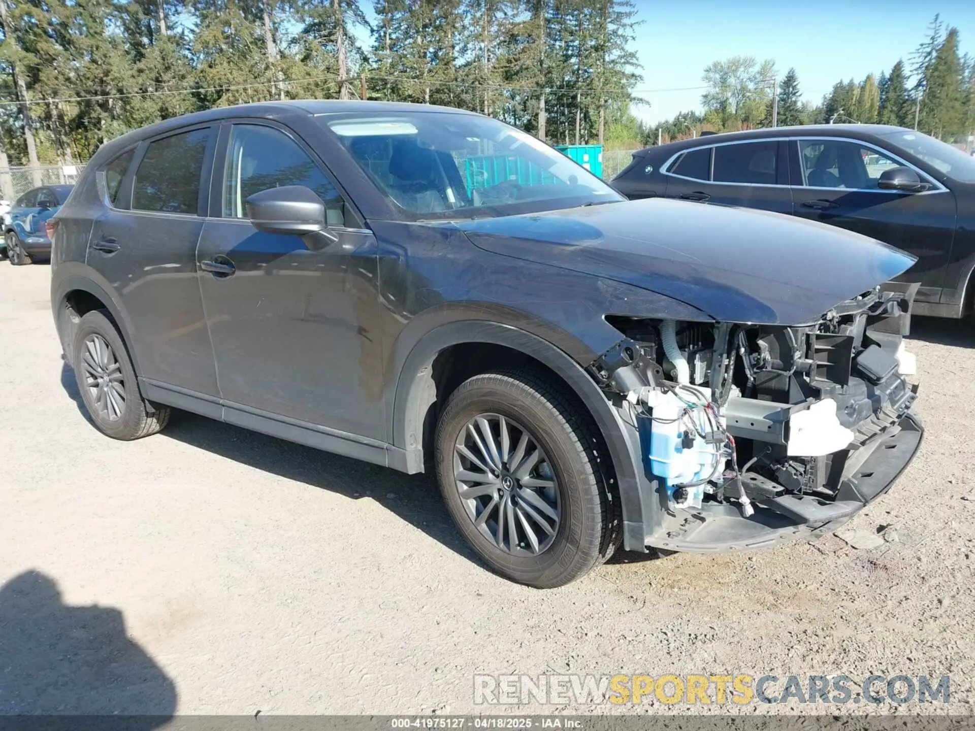 1 Фотография поврежденного автомобиля JM3KFBCM7M1370676 MAZDA CX-5 2021