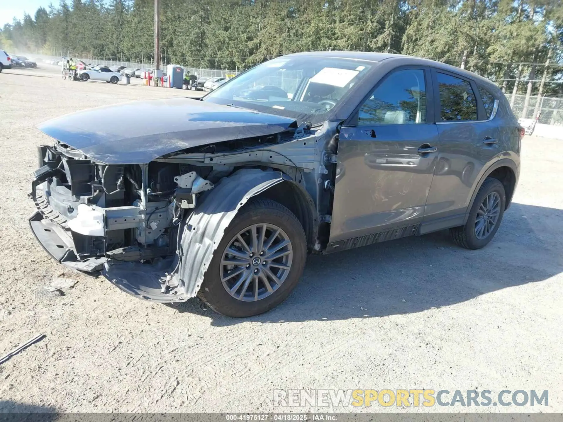 2 Фотография поврежденного автомобиля JM3KFBCM7M1370676 MAZDA CX-5 2021