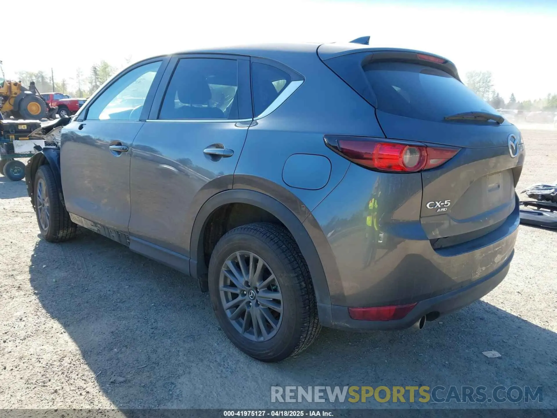 3 Фотография поврежденного автомобиля JM3KFBCM7M1370676 MAZDA CX-5 2021