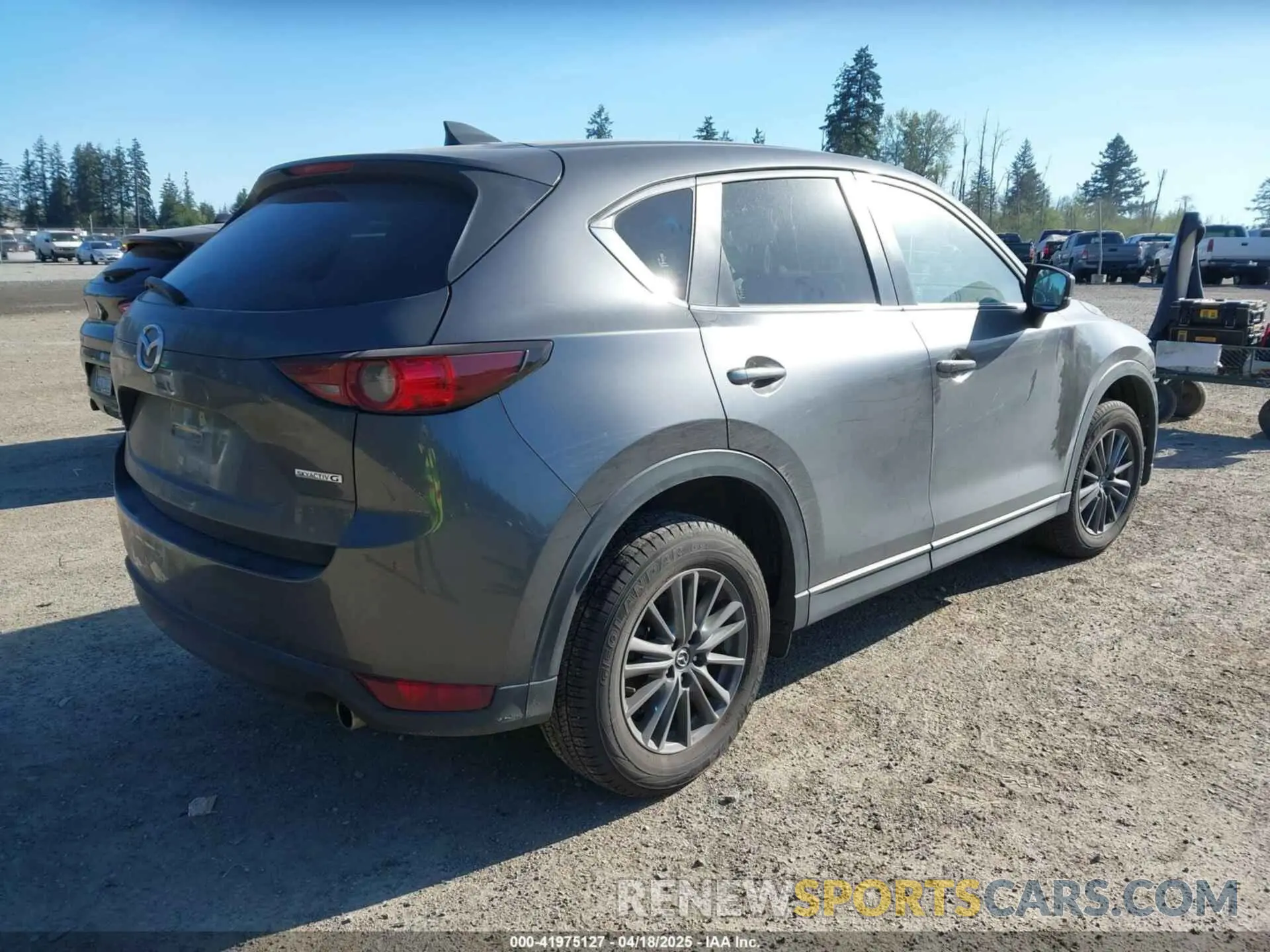 4 Фотография поврежденного автомобиля JM3KFBCM7M1370676 MAZDA CX-5 2021