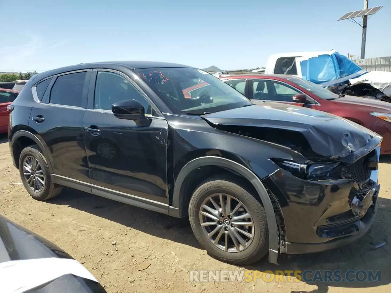 4 Photograph of a damaged car JM3KFBCM7M1485875 MAZDA CX-5 2021