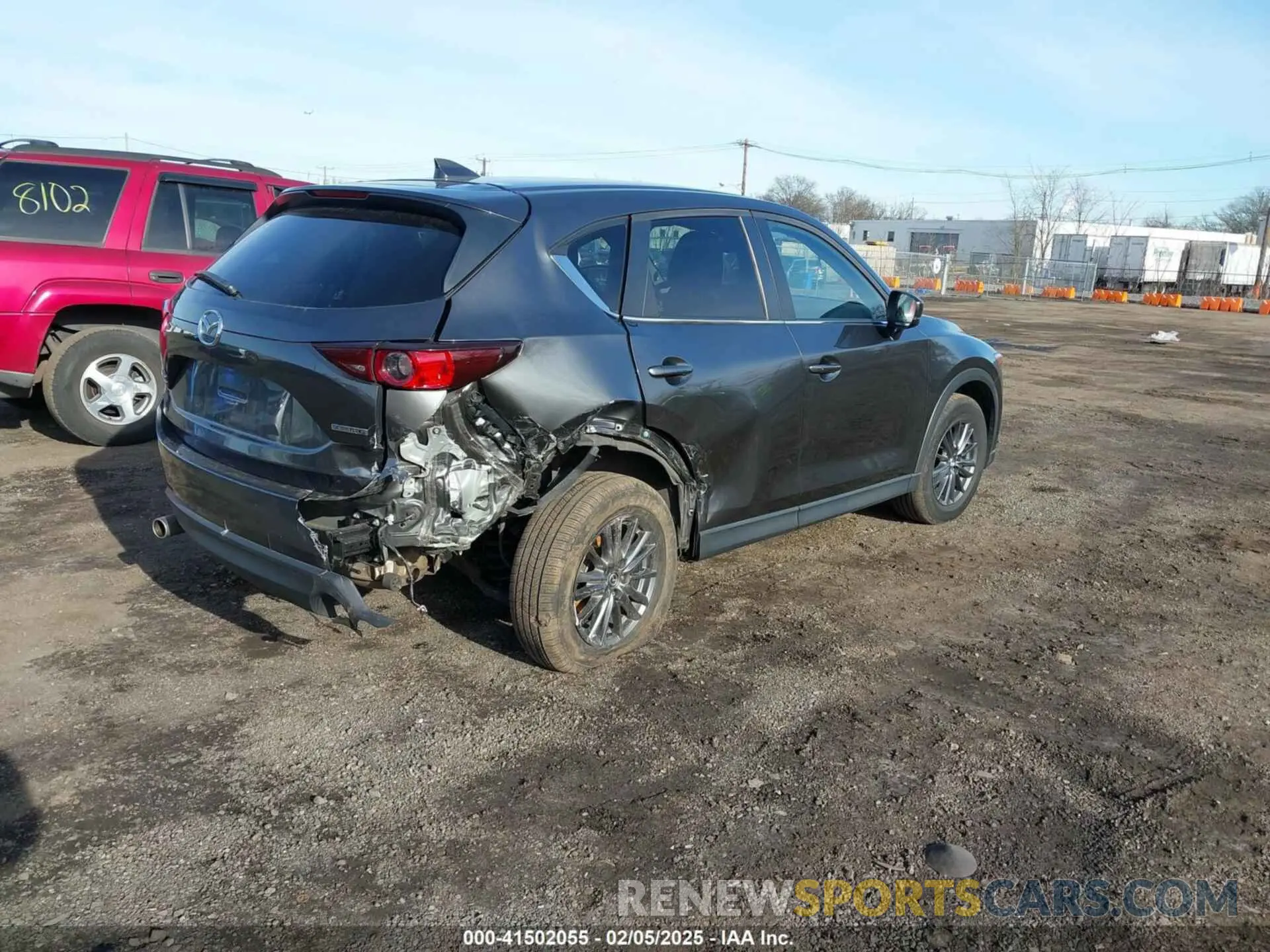 4 Фотография поврежденного автомобиля JM3KFBCM8M0310623 MAZDA CX-5 2021
