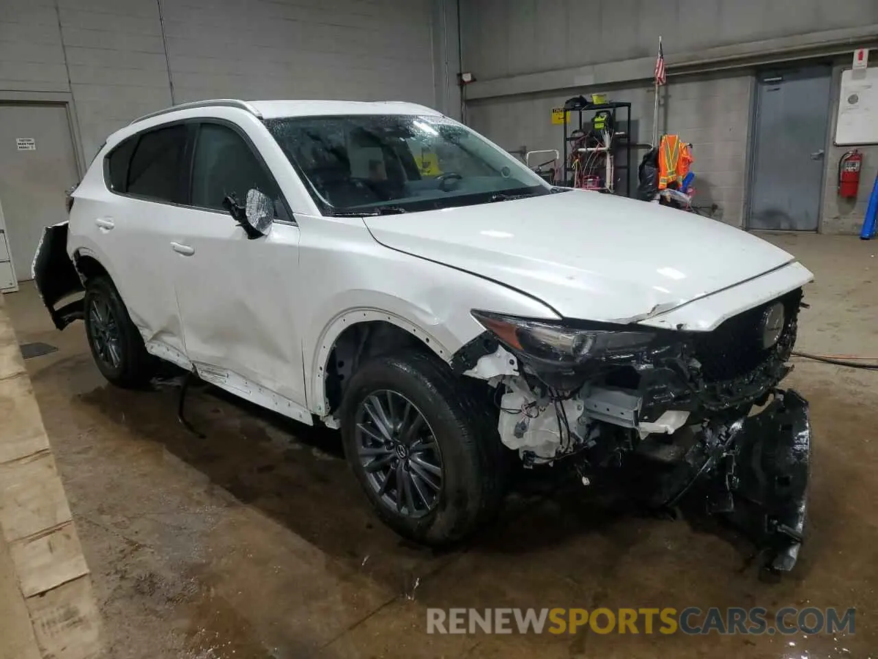 4 Фотография поврежденного автомобиля JM3KFBCM8M0361684 MAZDA CX-5 2021