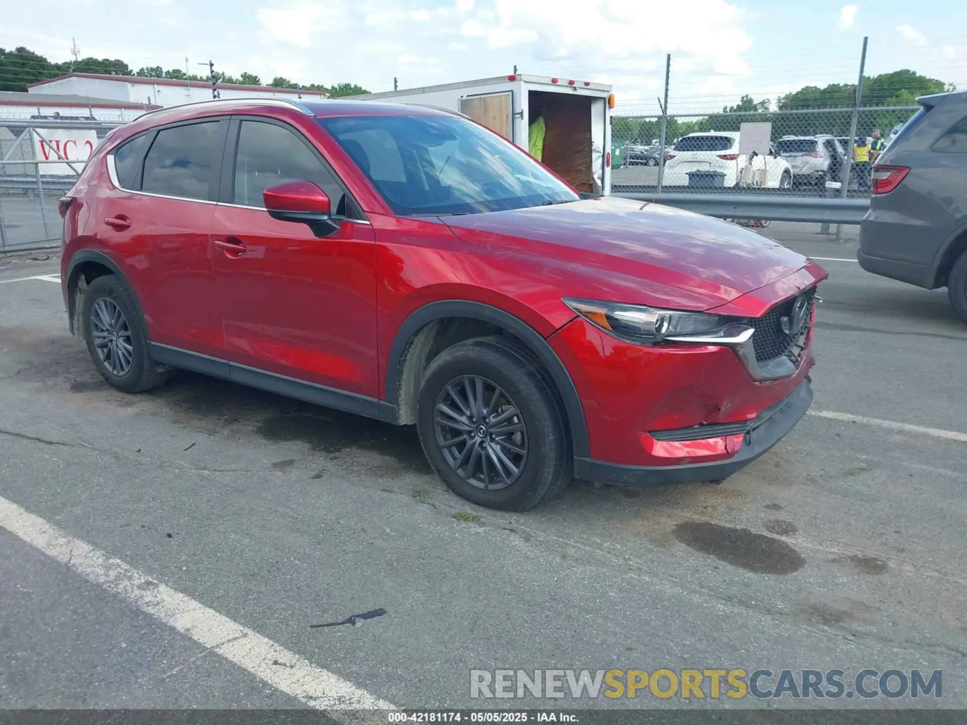 1 Фотография поврежденного автомобиля JM3KFBCM8M0452535 MAZDA CX-5 2021