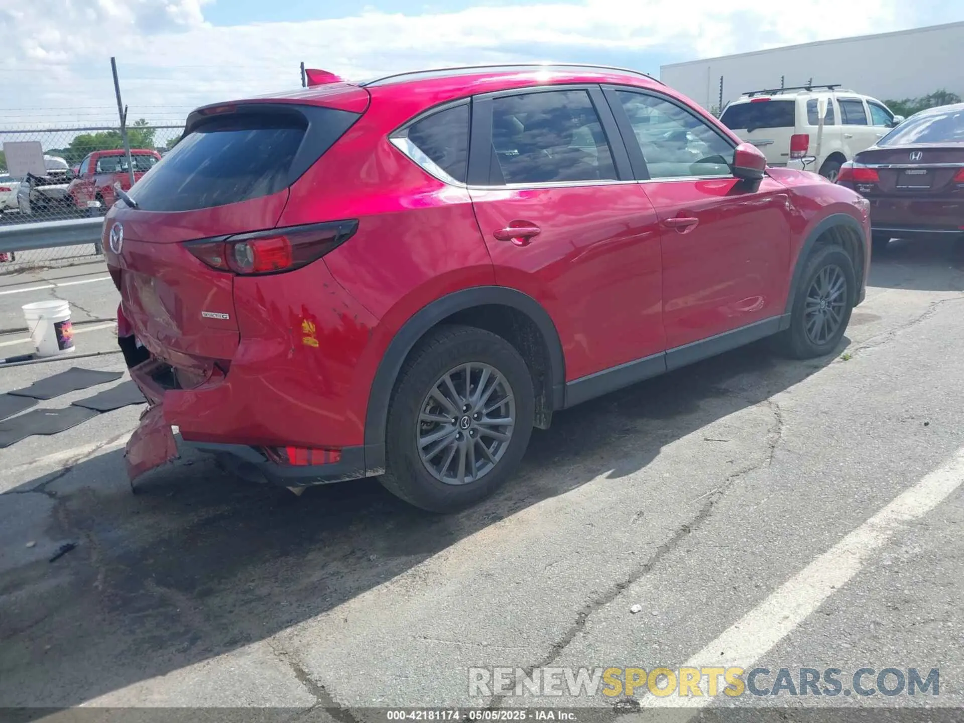 4 Фотография поврежденного автомобиля JM3KFBCM8M0452535 MAZDA CX-5 2021