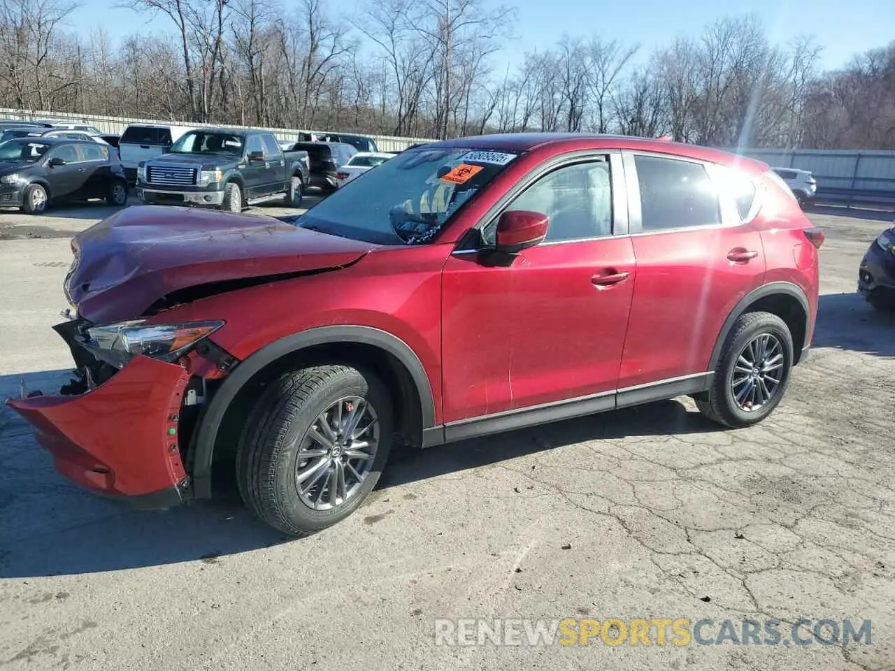 1 Photograph of a damaged car JM3KFBCM8M0459730 MAZDA CX-5 2021