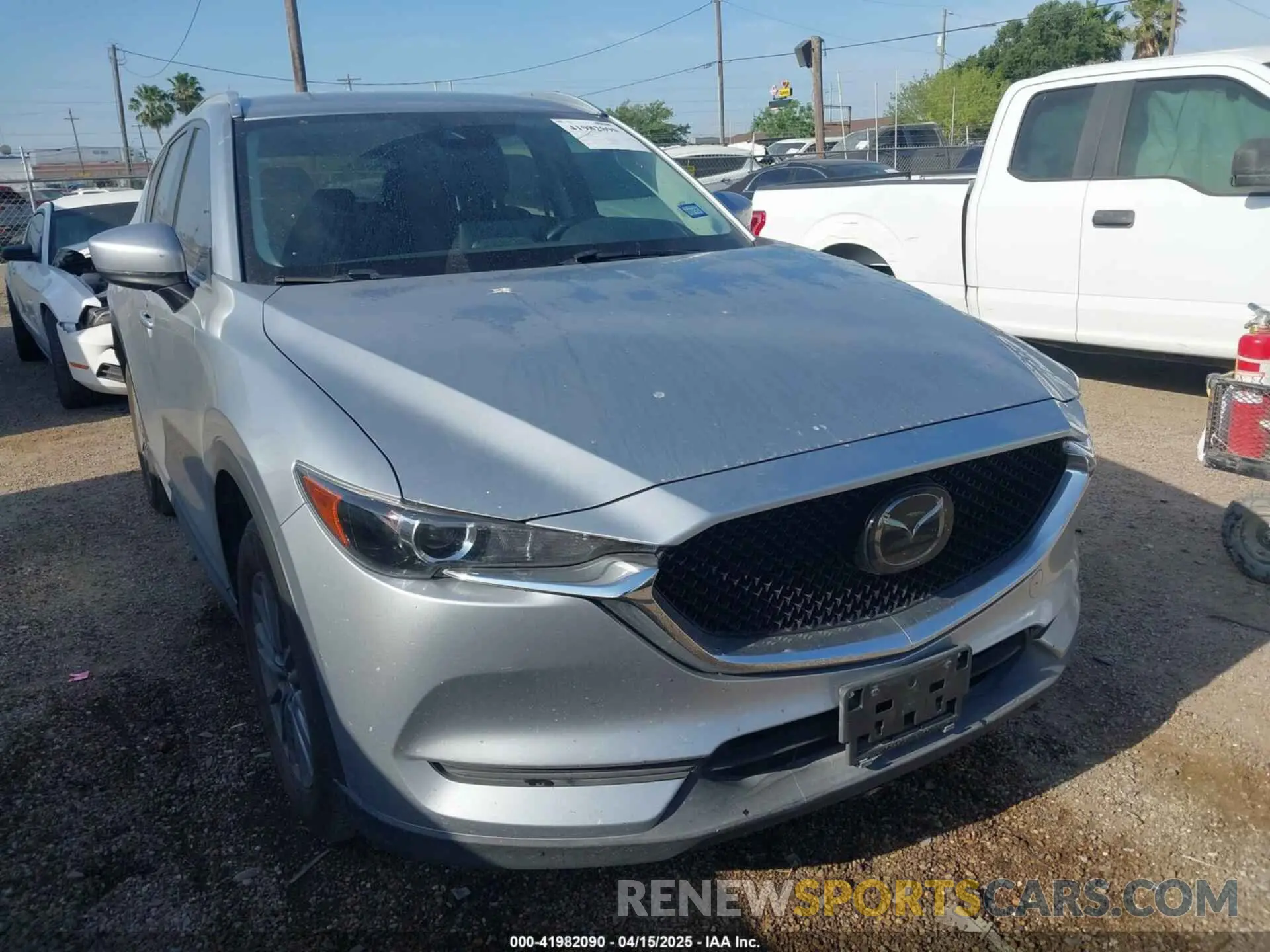 1 Photograph of a damaged car JM3KFBCM8M0481663 MAZDA CX-5 2021