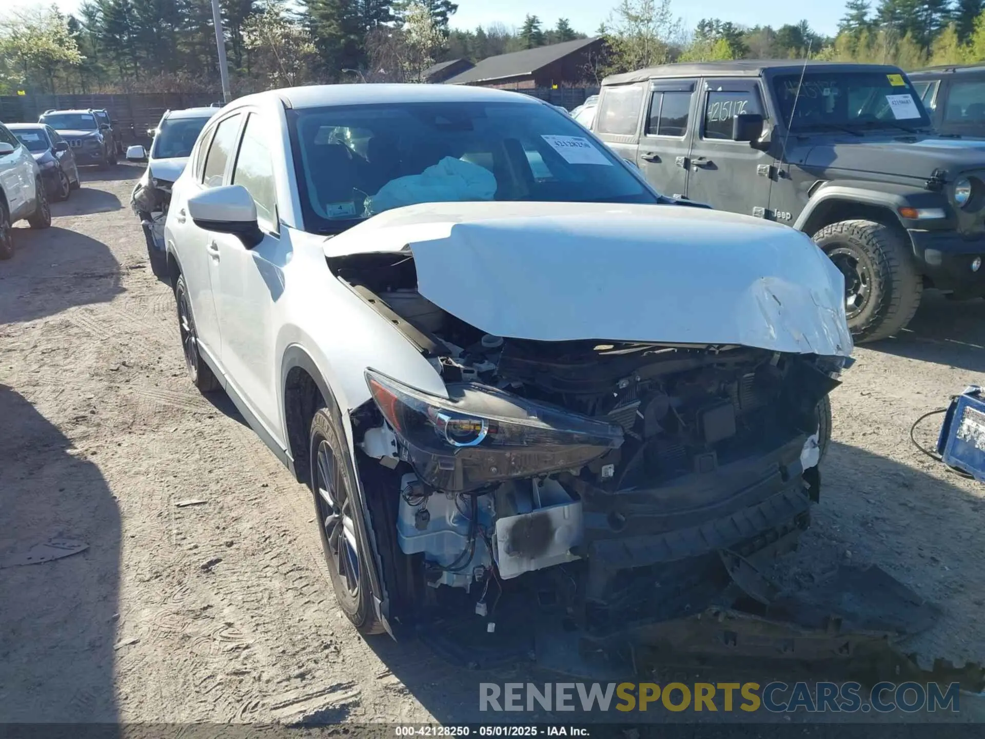 1 Photograph of a damaged car JM3KFBCM8M1312298 MAZDA CX-5 2021