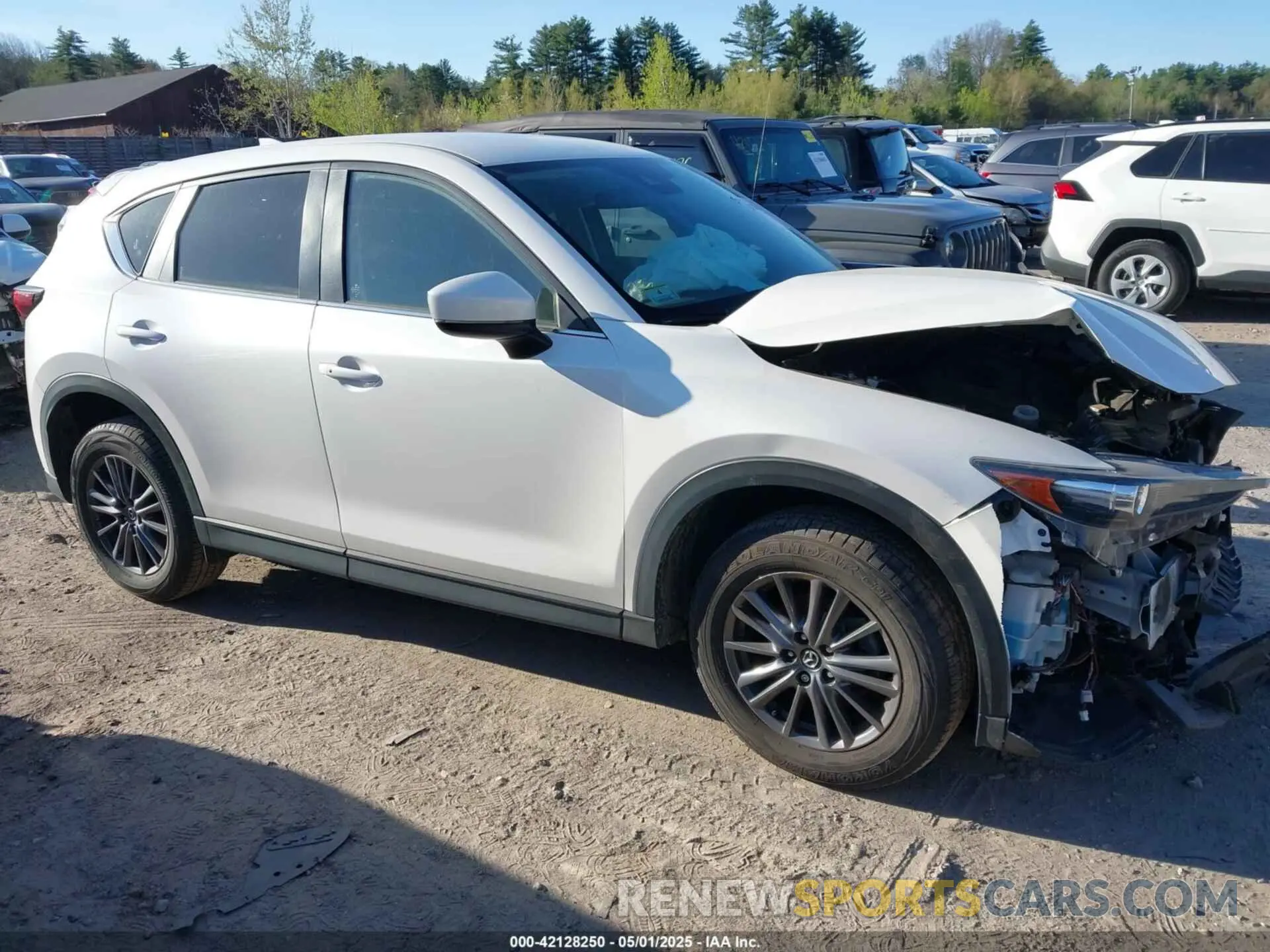 14 Photograph of a damaged car JM3KFBCM8M1312298 MAZDA CX-5 2021