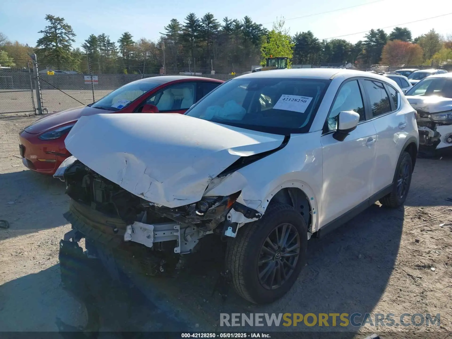2 Photograph of a damaged car JM3KFBCM8M1312298 MAZDA CX-5 2021