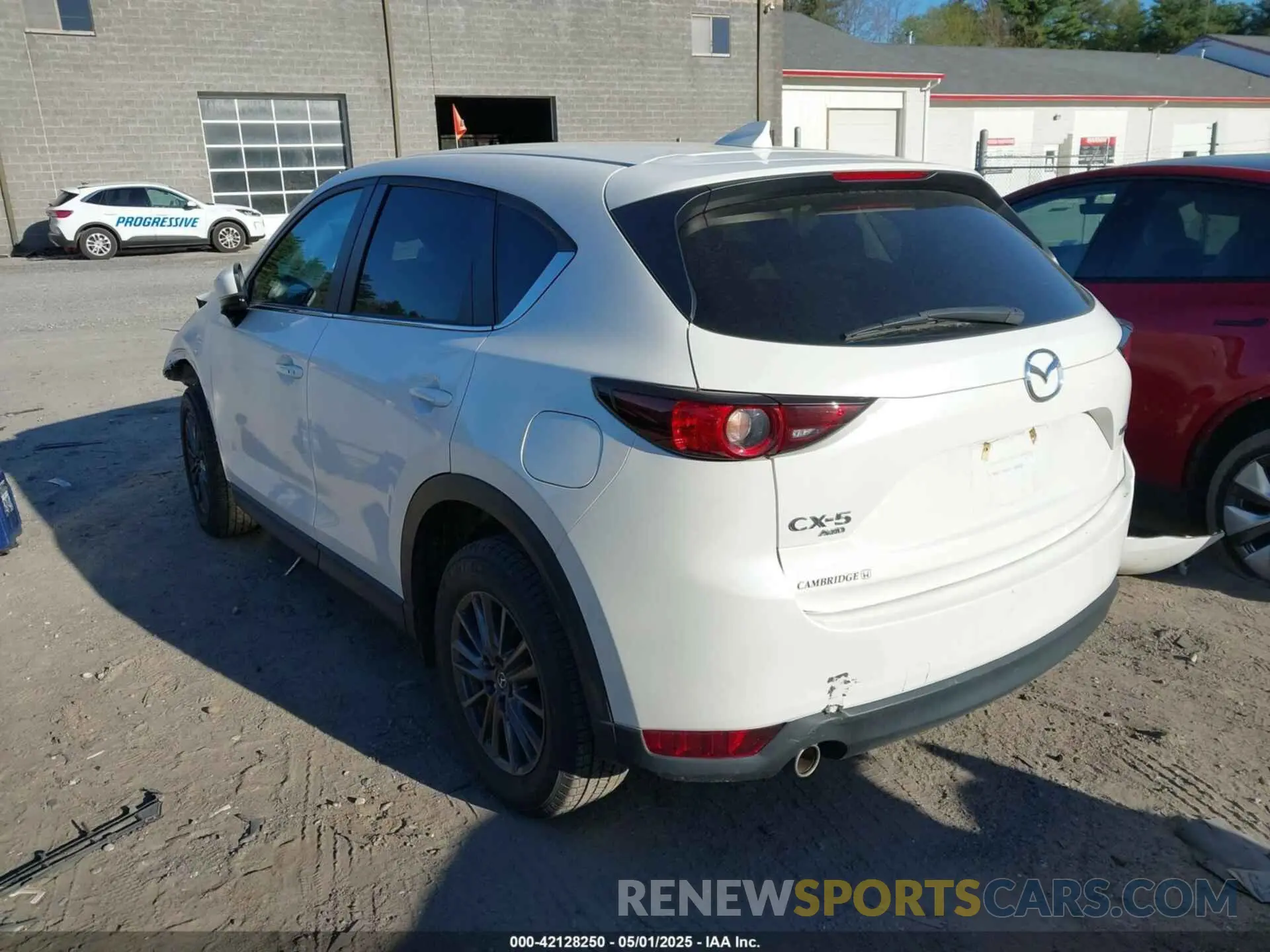 3 Photograph of a damaged car JM3KFBCM8M1312298 MAZDA CX-5 2021