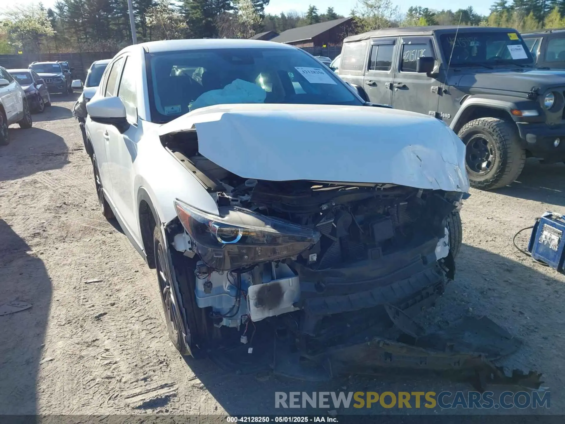6 Photograph of a damaged car JM3KFBCM8M1312298 MAZDA CX-5 2021