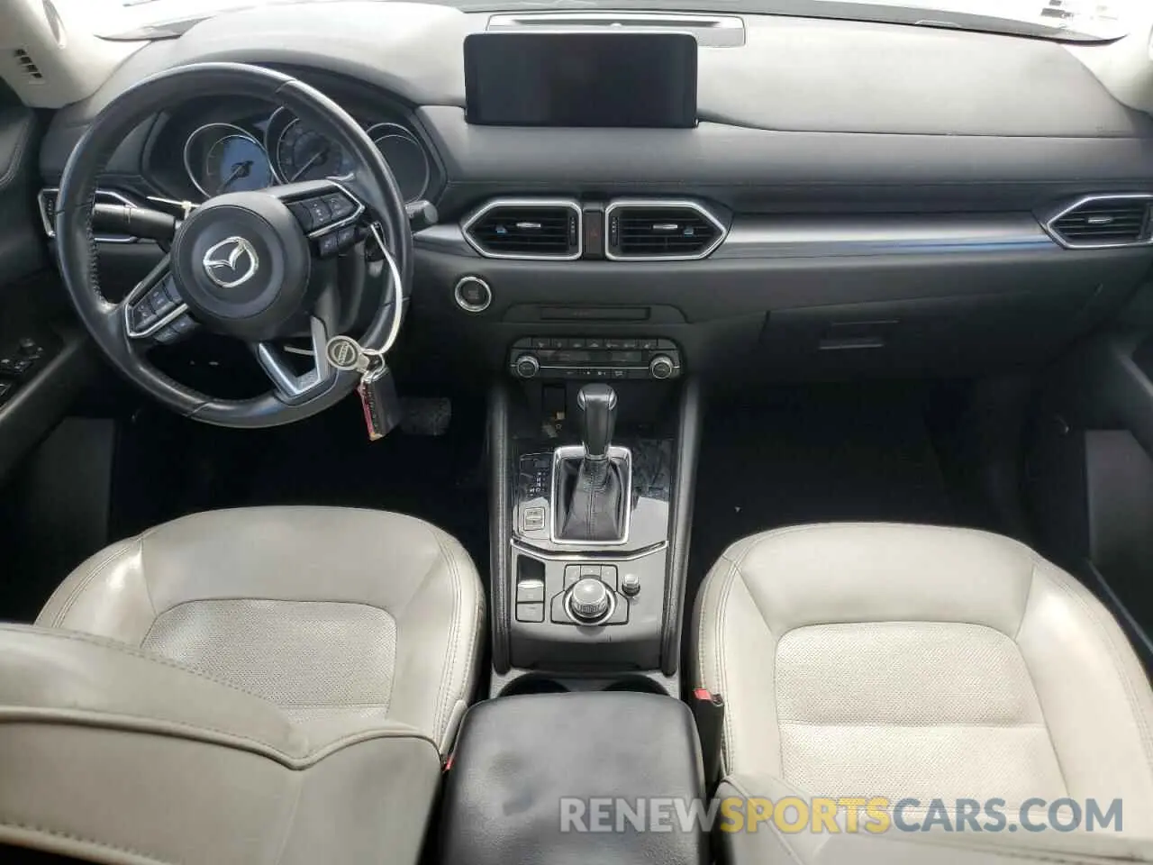 8 Фотография поврежденного автомобиля JM3KFBCM8M1436782 MAZDA CX-5 2021