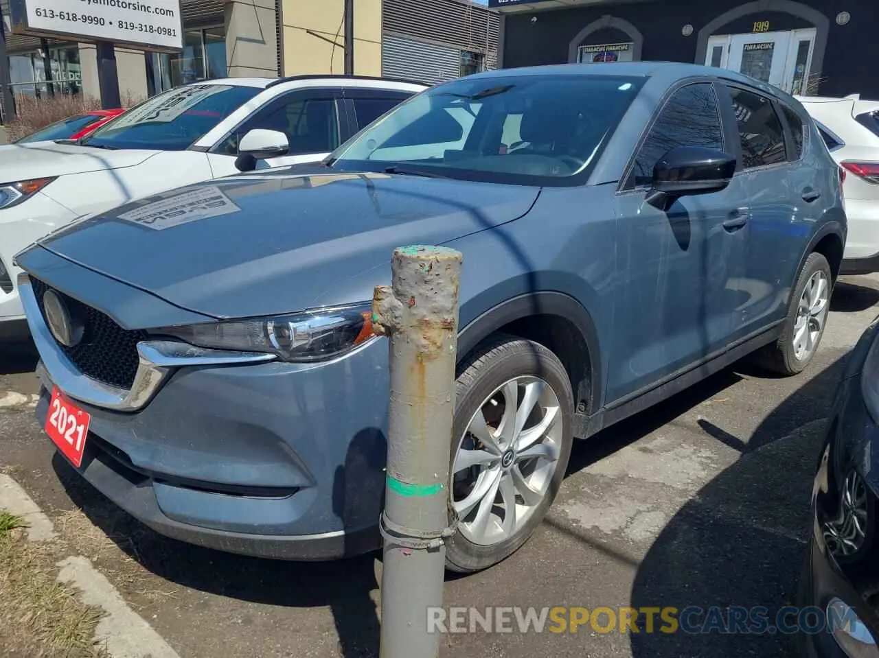 2 Фотография поврежденного автомобиля JM3KFBCM9M0111998 MAZDA CX-5 2021