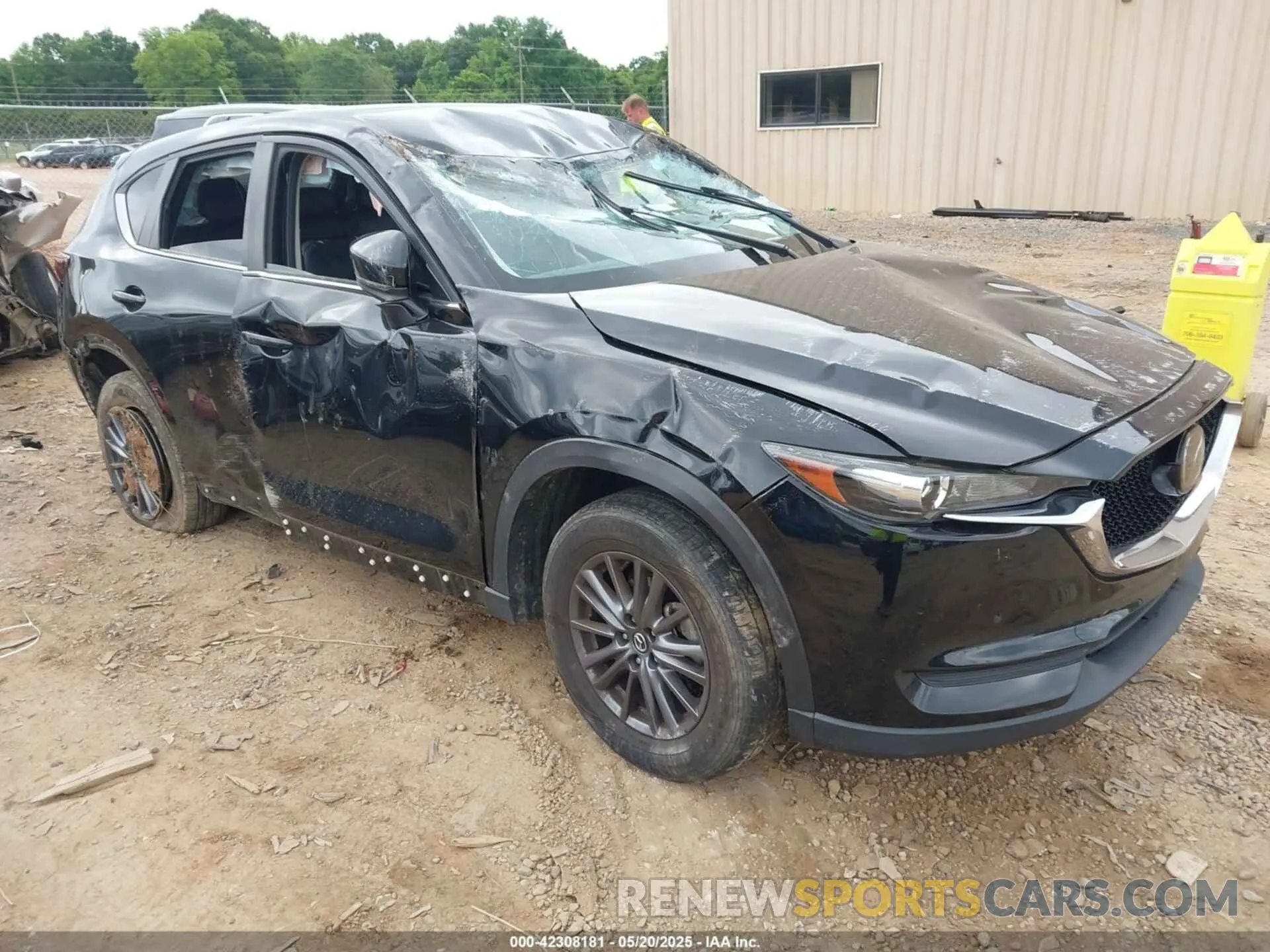 1 Фотография поврежденного автомобиля JM3KFBCM9M0339631 MAZDA CX-5 2021