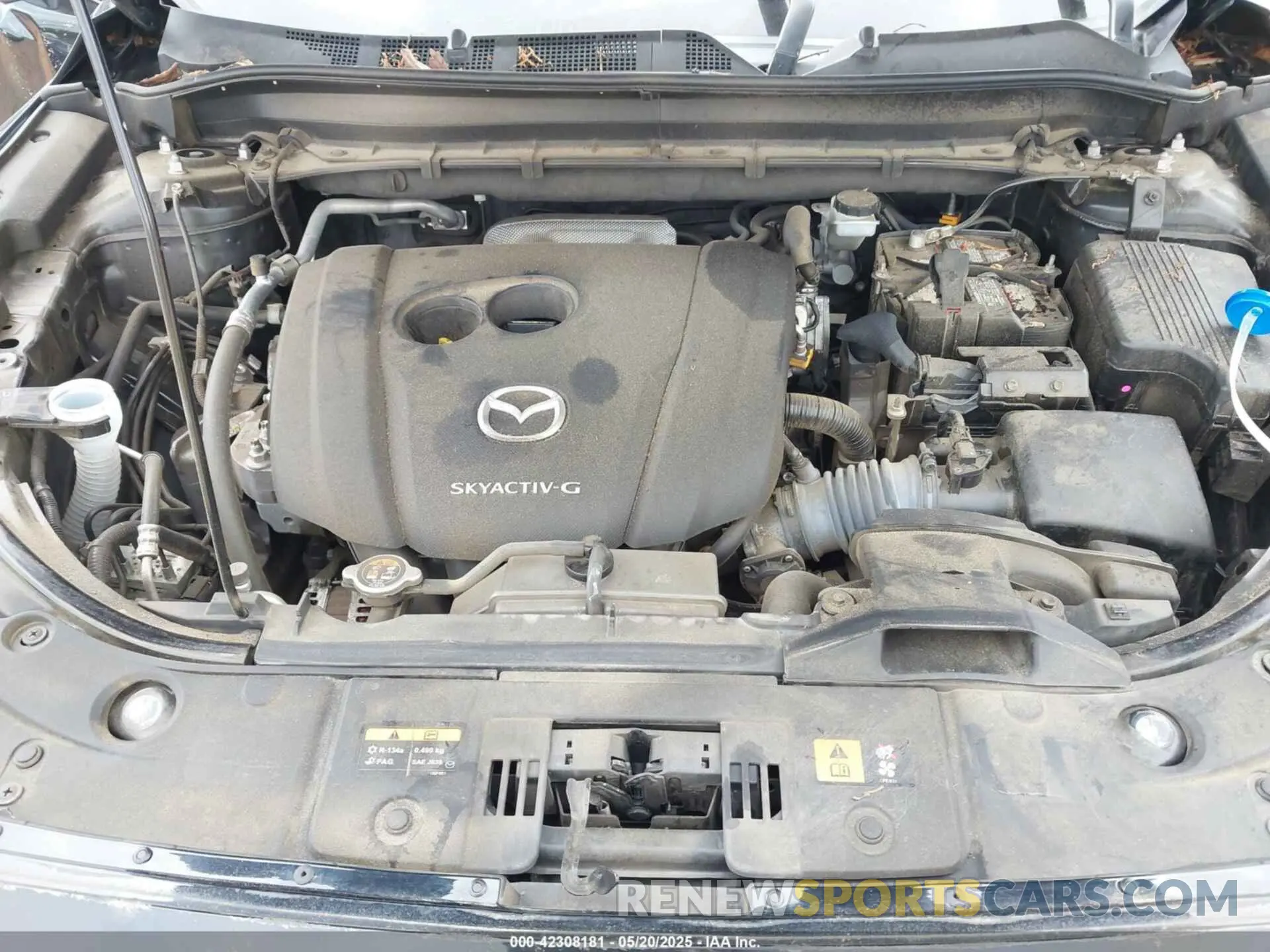 10 Фотография поврежденного автомобиля JM3KFBCM9M0339631 MAZDA CX-5 2021