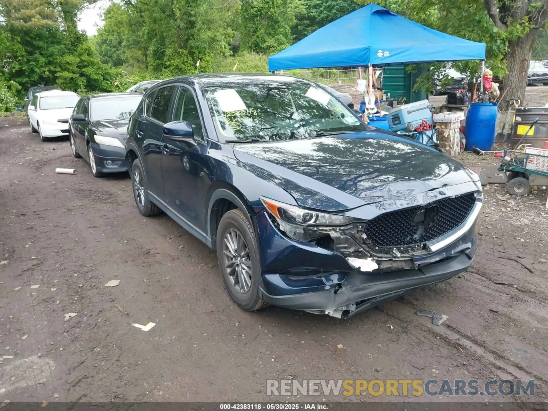 1 Photograph of a damaged car JM3KFBCM9M0413002 MAZDA CX-5 2021