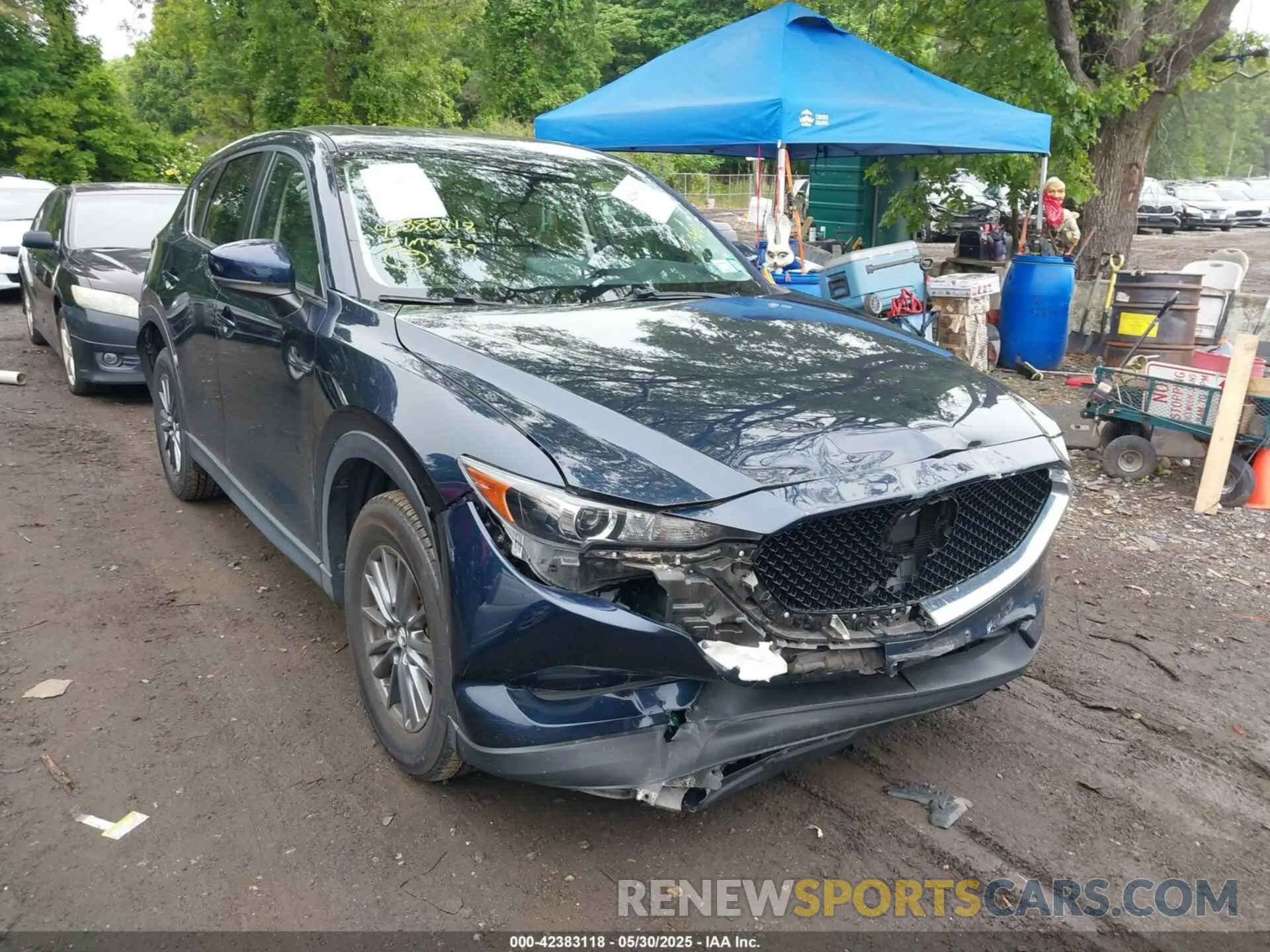 6 Photograph of a damaged car JM3KFBCM9M0413002 MAZDA CX-5 2021