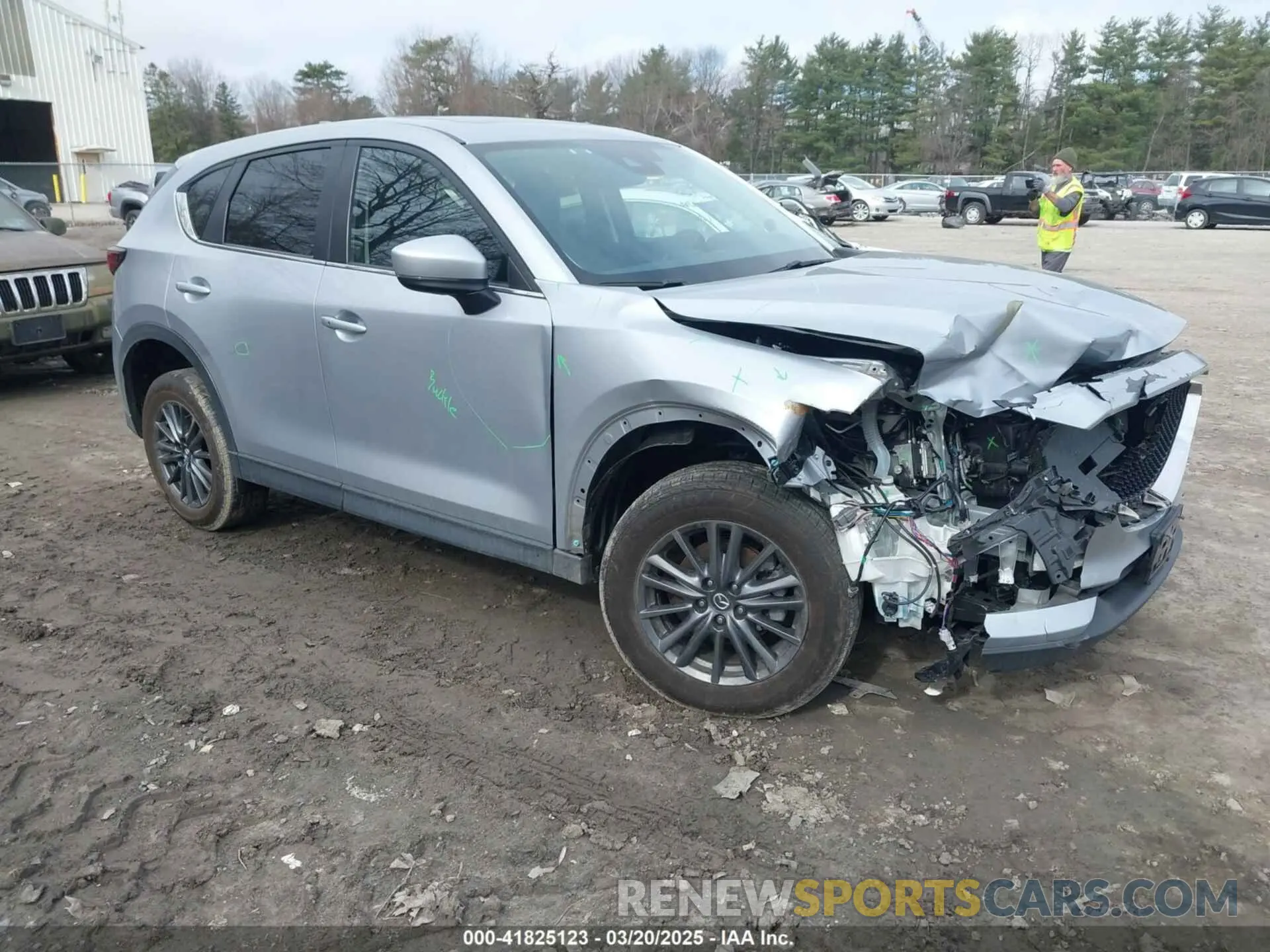 1 Фотография поврежденного автомобиля JM3KFBCM9M1329806 MAZDA CX-5 2021