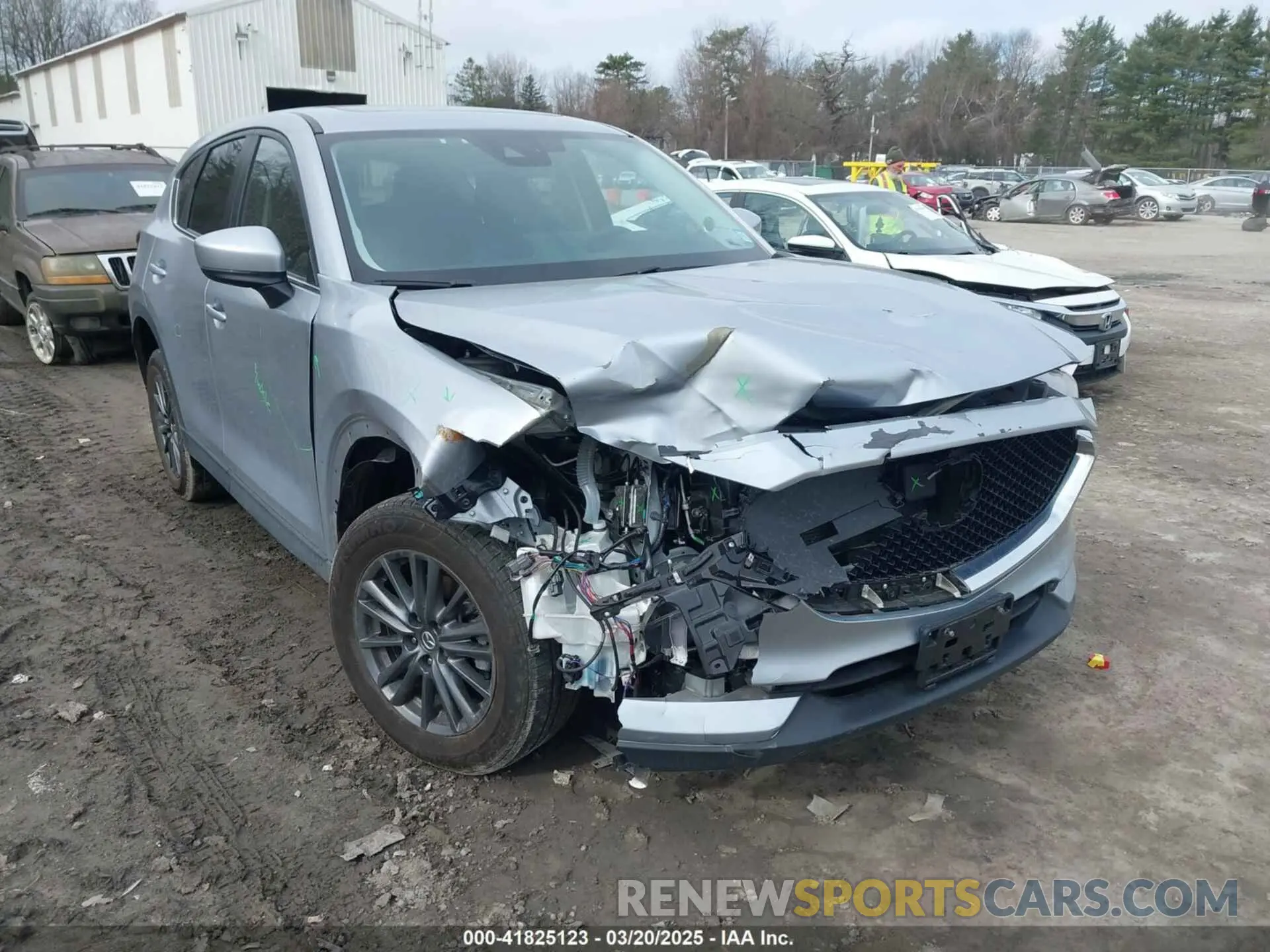 6 Фотография поврежденного автомобиля JM3KFBCM9M1329806 MAZDA CX-5 2021
