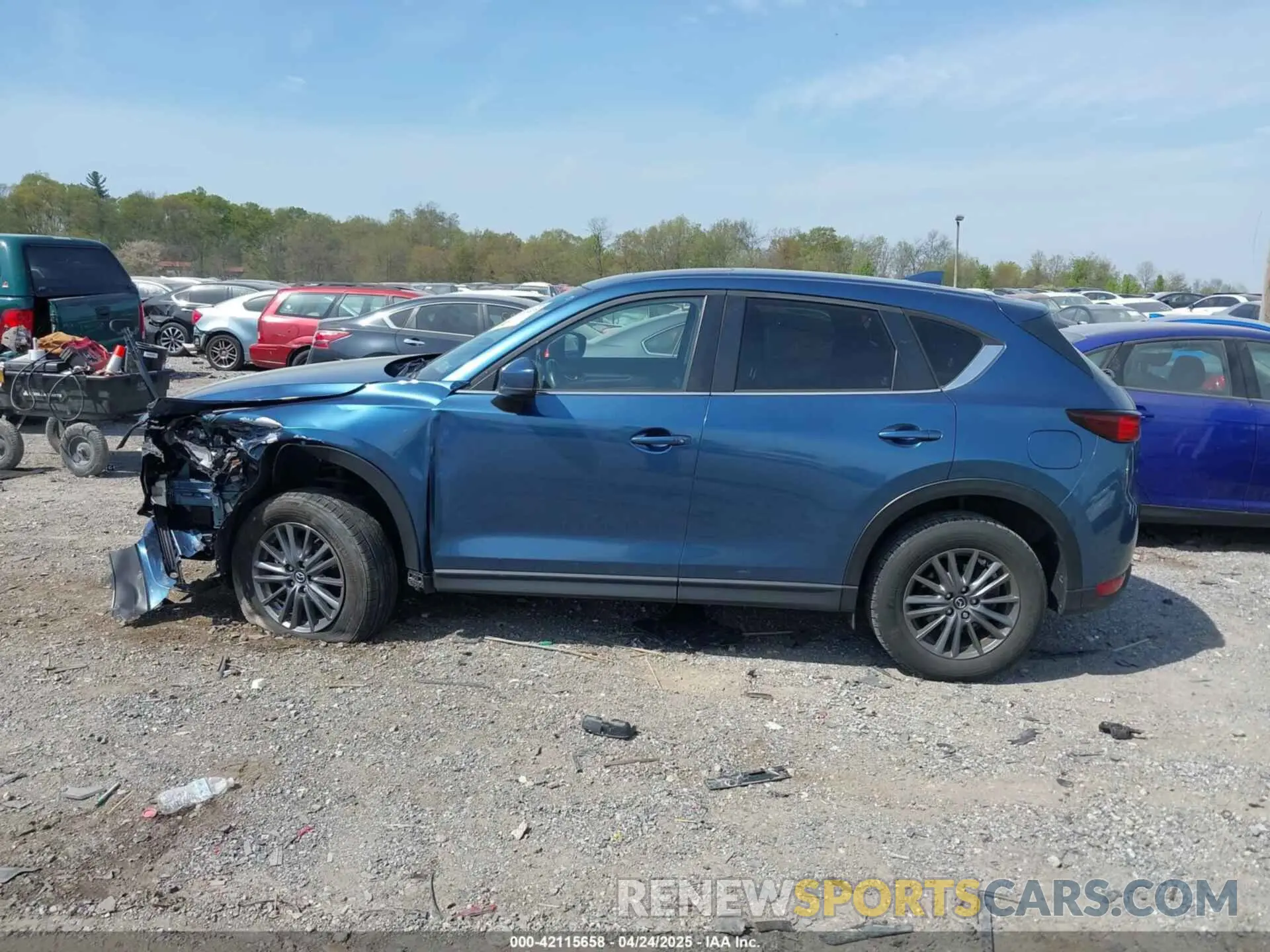 14 Photograph of a damaged car JM3KFBCMXM0328167 MAZDA CX-5 2021