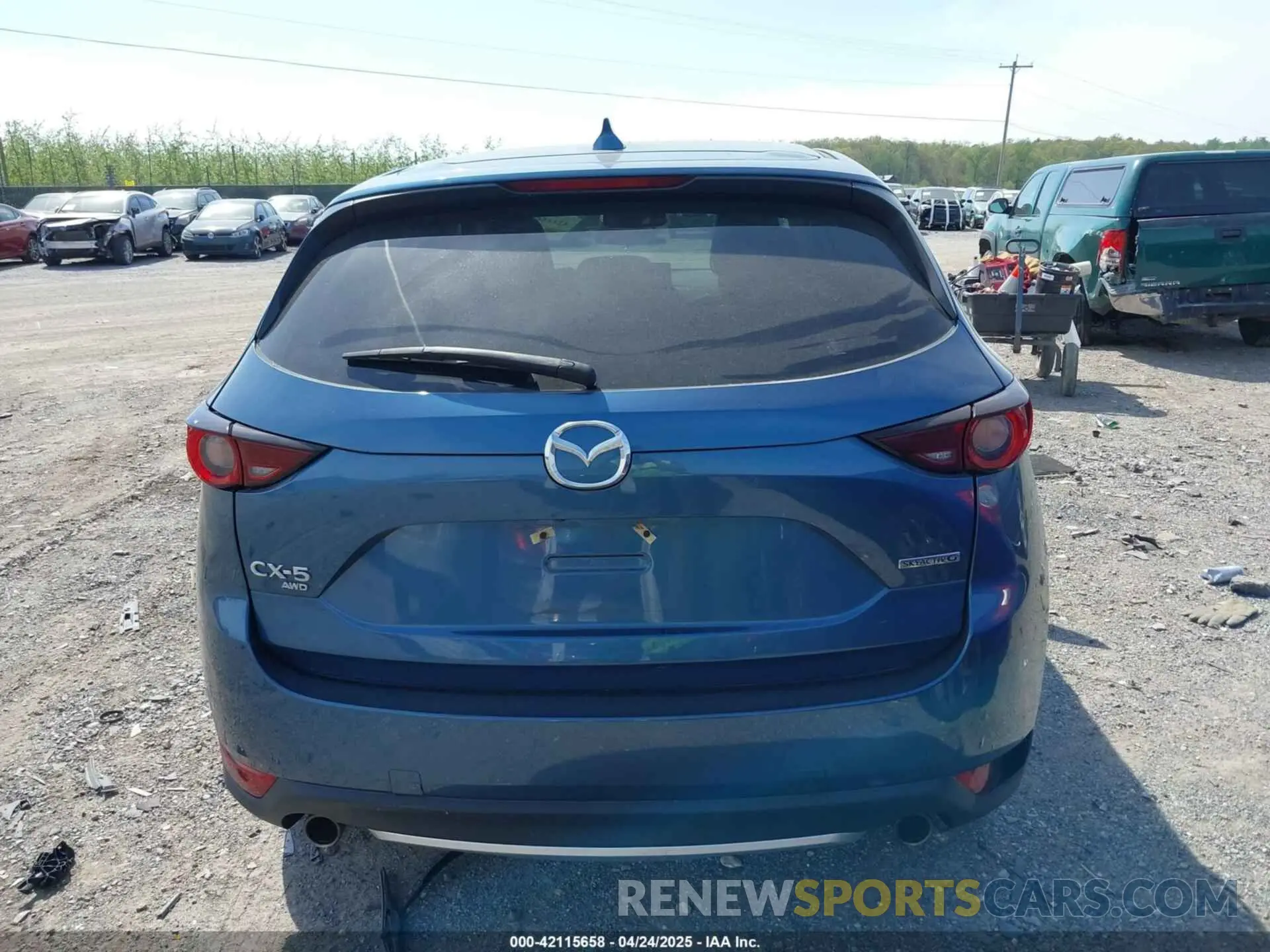 16 Photograph of a damaged car JM3KFBCMXM0328167 MAZDA CX-5 2021