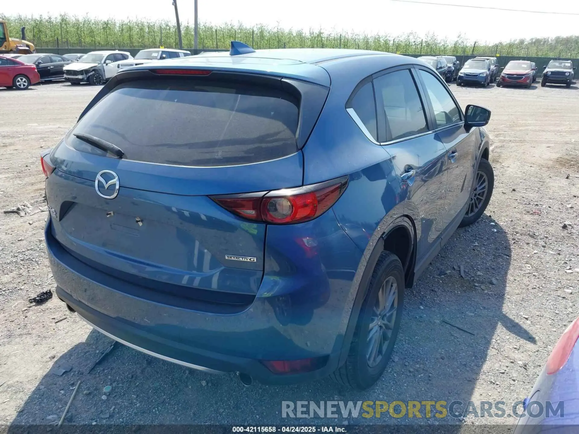 4 Photograph of a damaged car JM3KFBCMXM0328167 MAZDA CX-5 2021