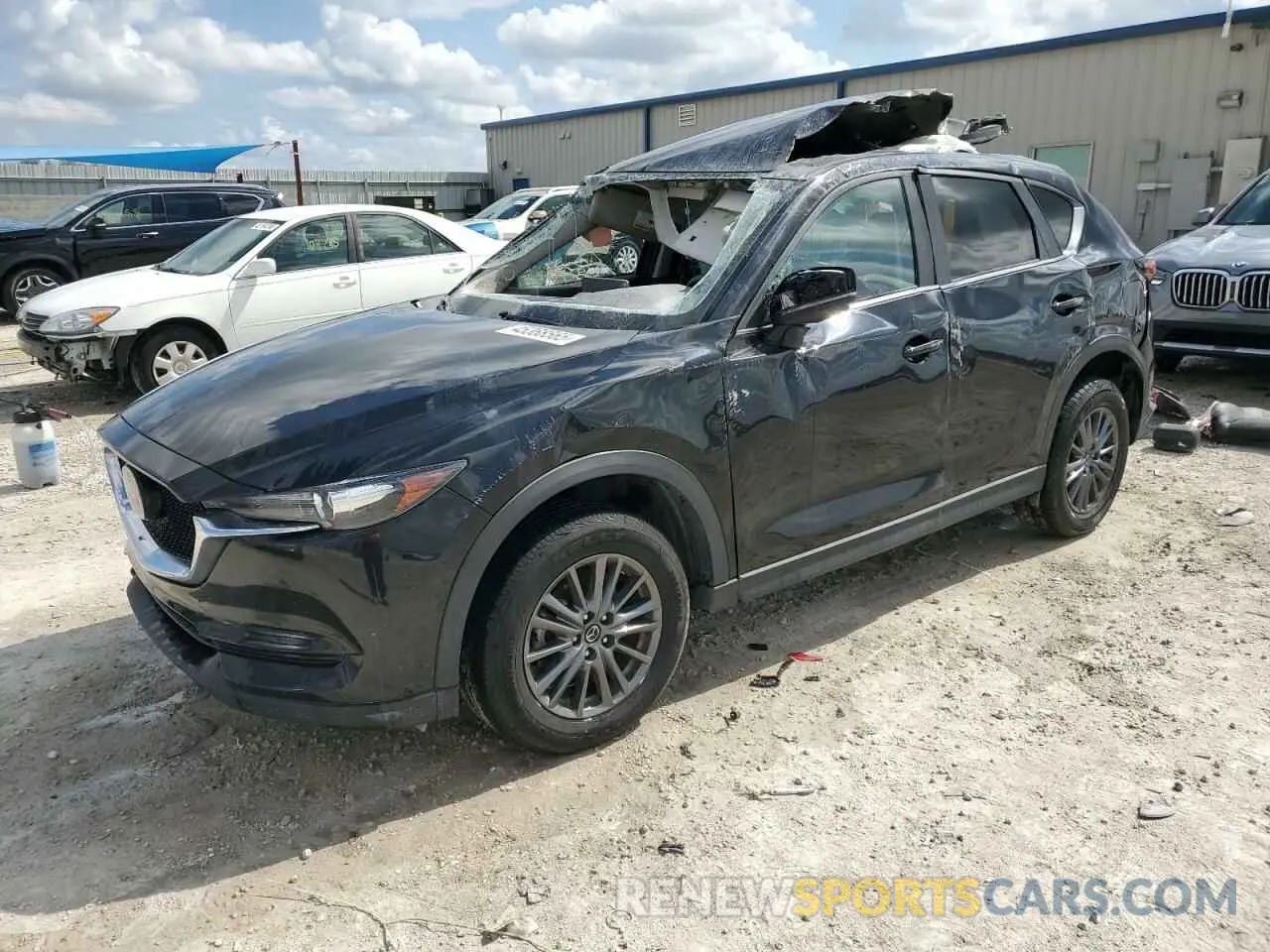 1 Фотография поврежденного автомобиля JM3KFBCMXM0340402 MAZDA CX-5 2021
