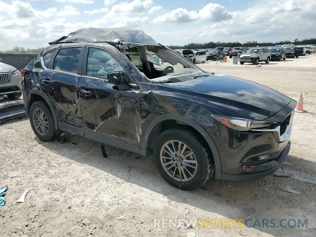 4 Фотография поврежденного автомобиля JM3KFBCMXM0340402 MAZDA CX-5 2021