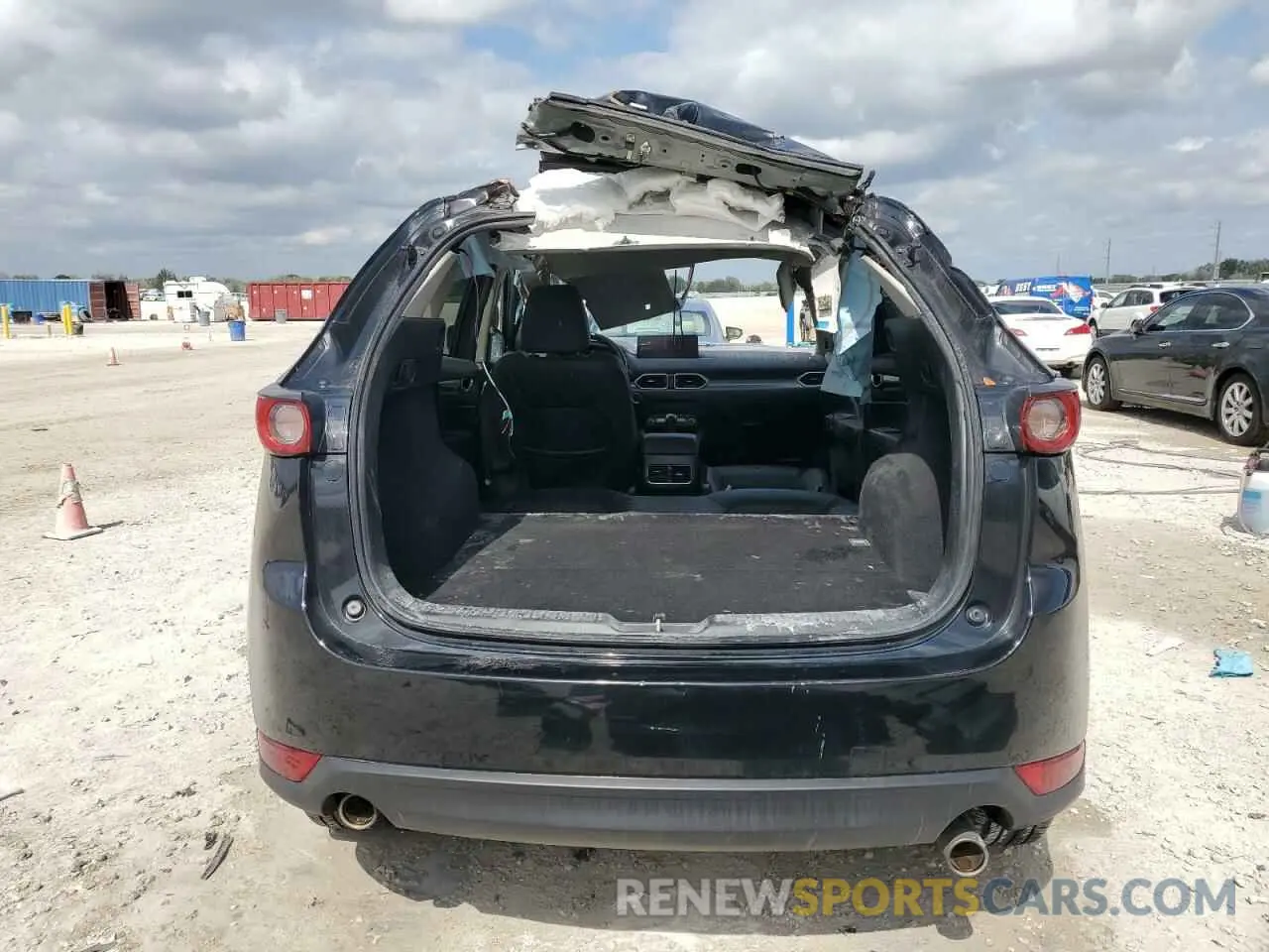 6 Фотография поврежденного автомобиля JM3KFBCMXM0340402 MAZDA CX-5 2021