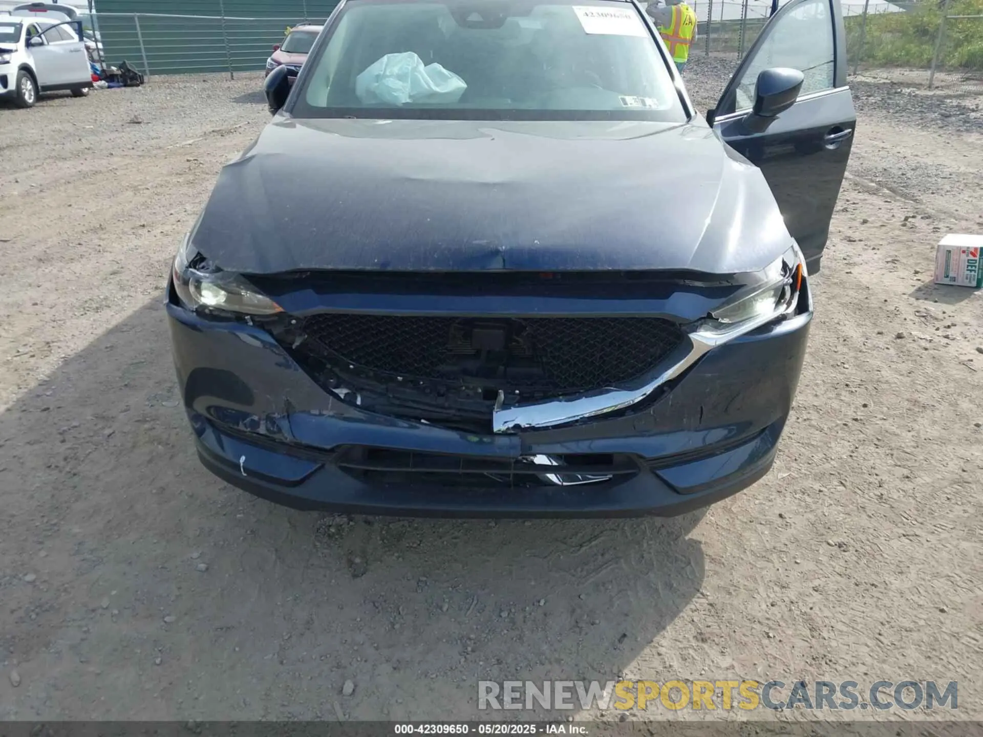6 Фотография поврежденного автомобиля JM3KFBCMXM0389857 MAZDA CX-5 2021