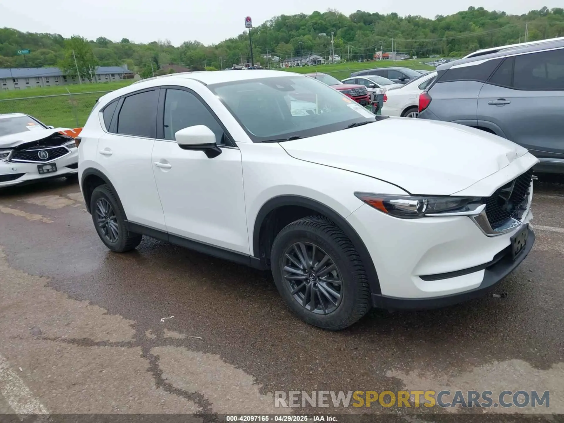 1 Фотография поврежденного автомобиля JM3KFBCMXM0398249 MAZDA CX-5 2021
